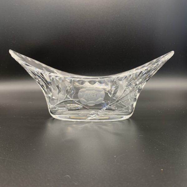 Vintage ‘Rose-Cut’ Crystal Bowl