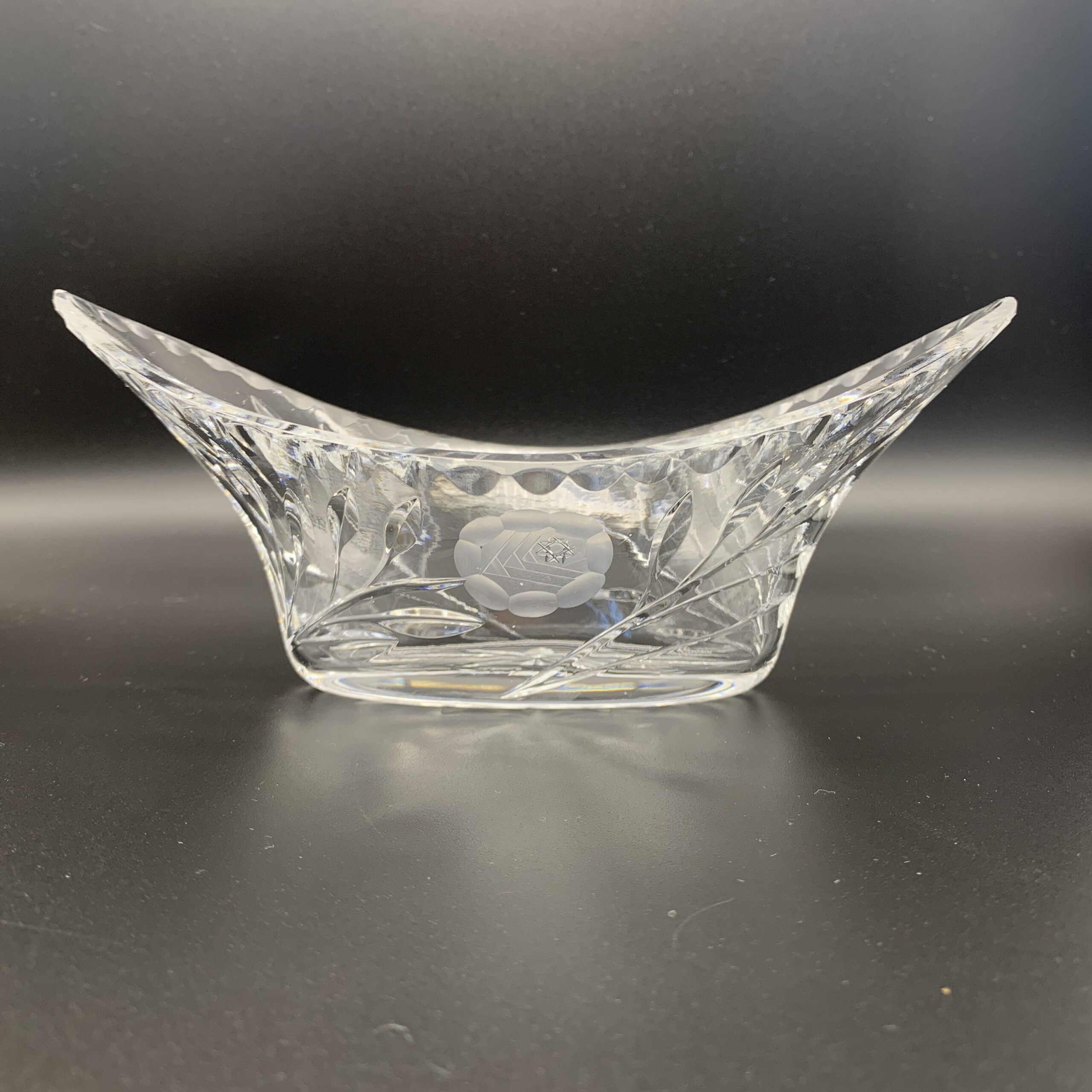 Vintage ‘Rose-Cut’ Crystal Bowl