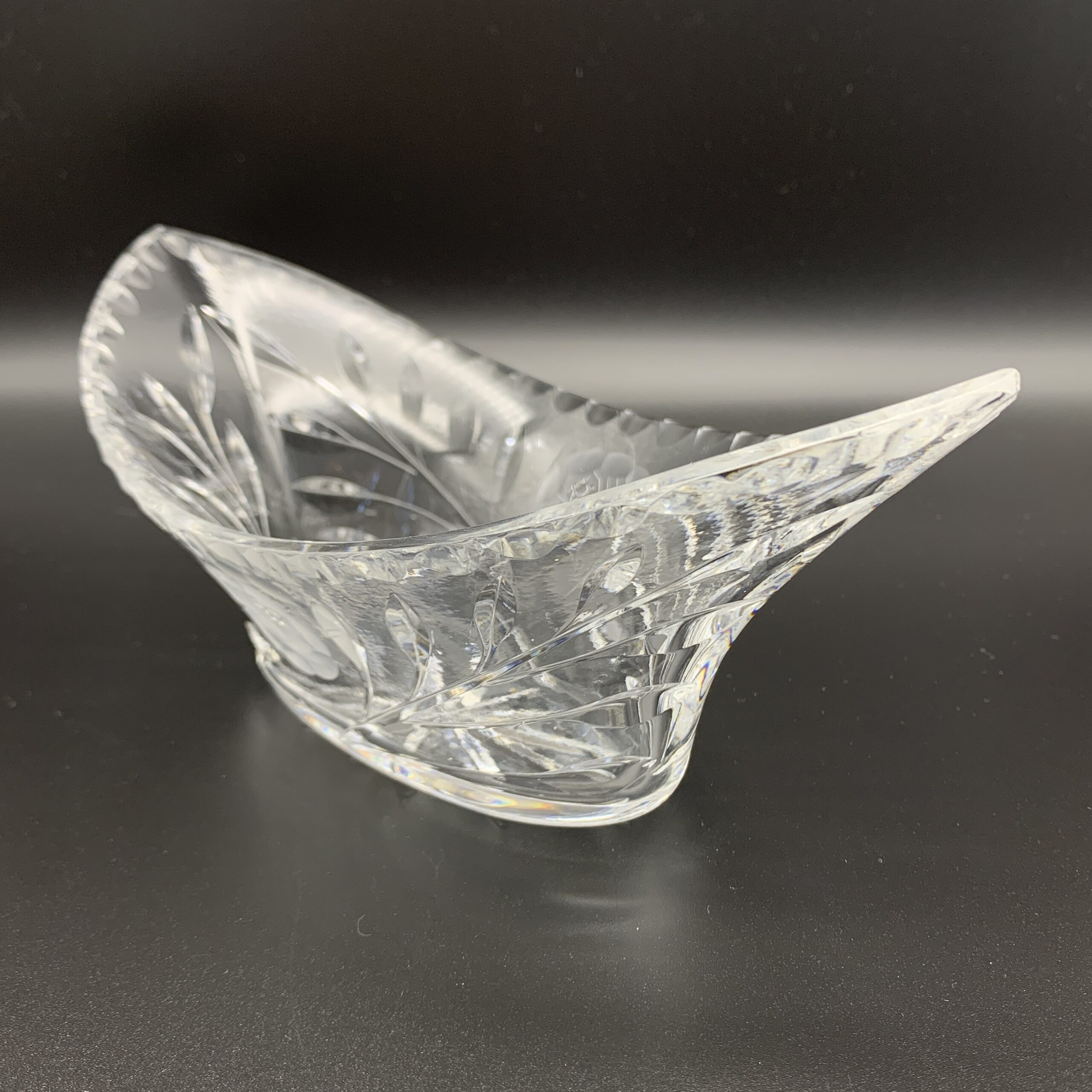 Vintage ‘Rose-Cut’ Crystal Bowl - Image 5