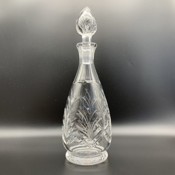Elegant ‘Stuart’ Cut-Crystal Decanter (Aragon Pattern)