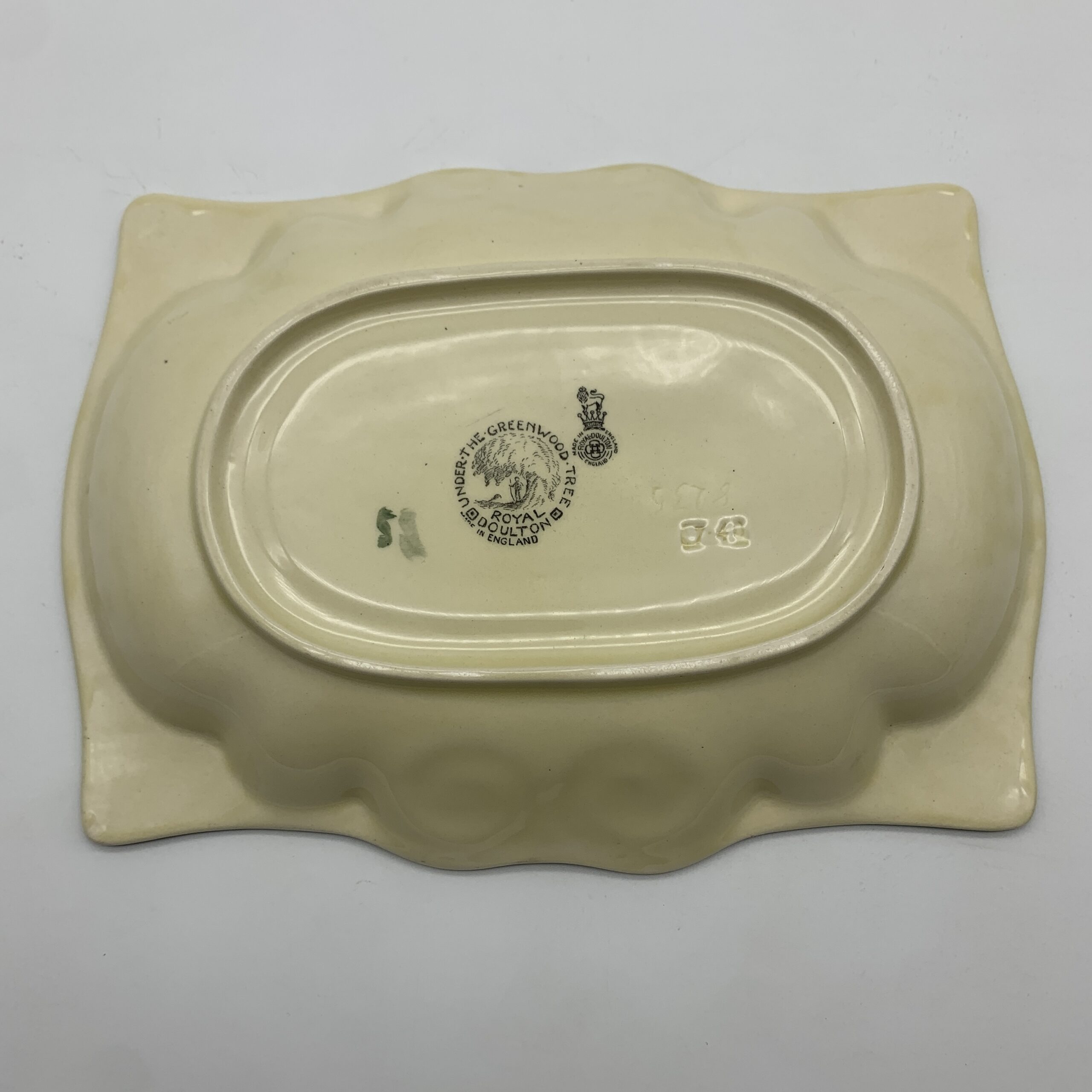 Rare Royal Doulton ‘Under the Greenwood Tree’ Dish (D6094) - Image 5