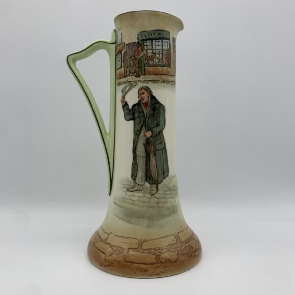 Tall Royal Doulton ‘Squeers’ Dickens Ware Ewer (D2973)