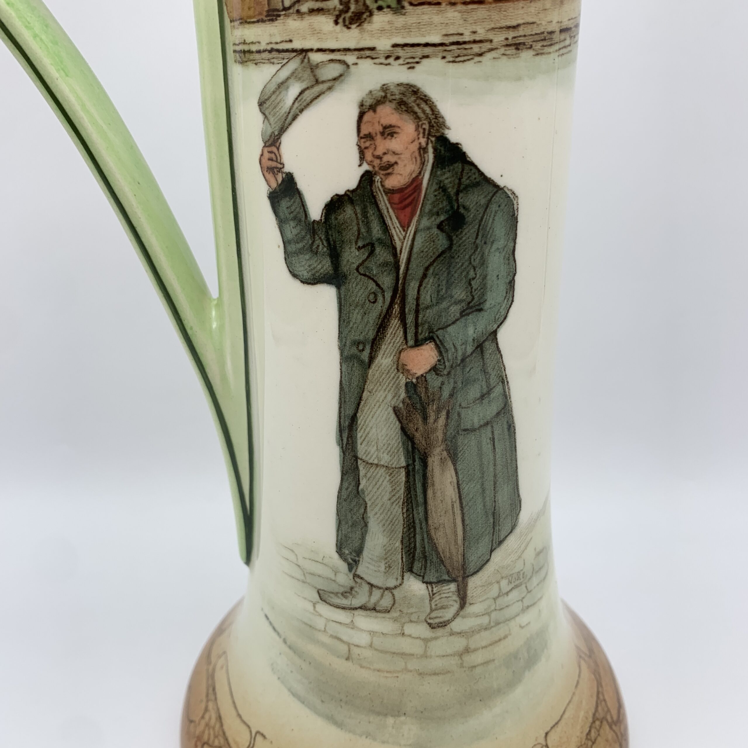 Tall Royal Doulton ‘Squeers’ Dickens Ware Ewer (D2973) - Image 2