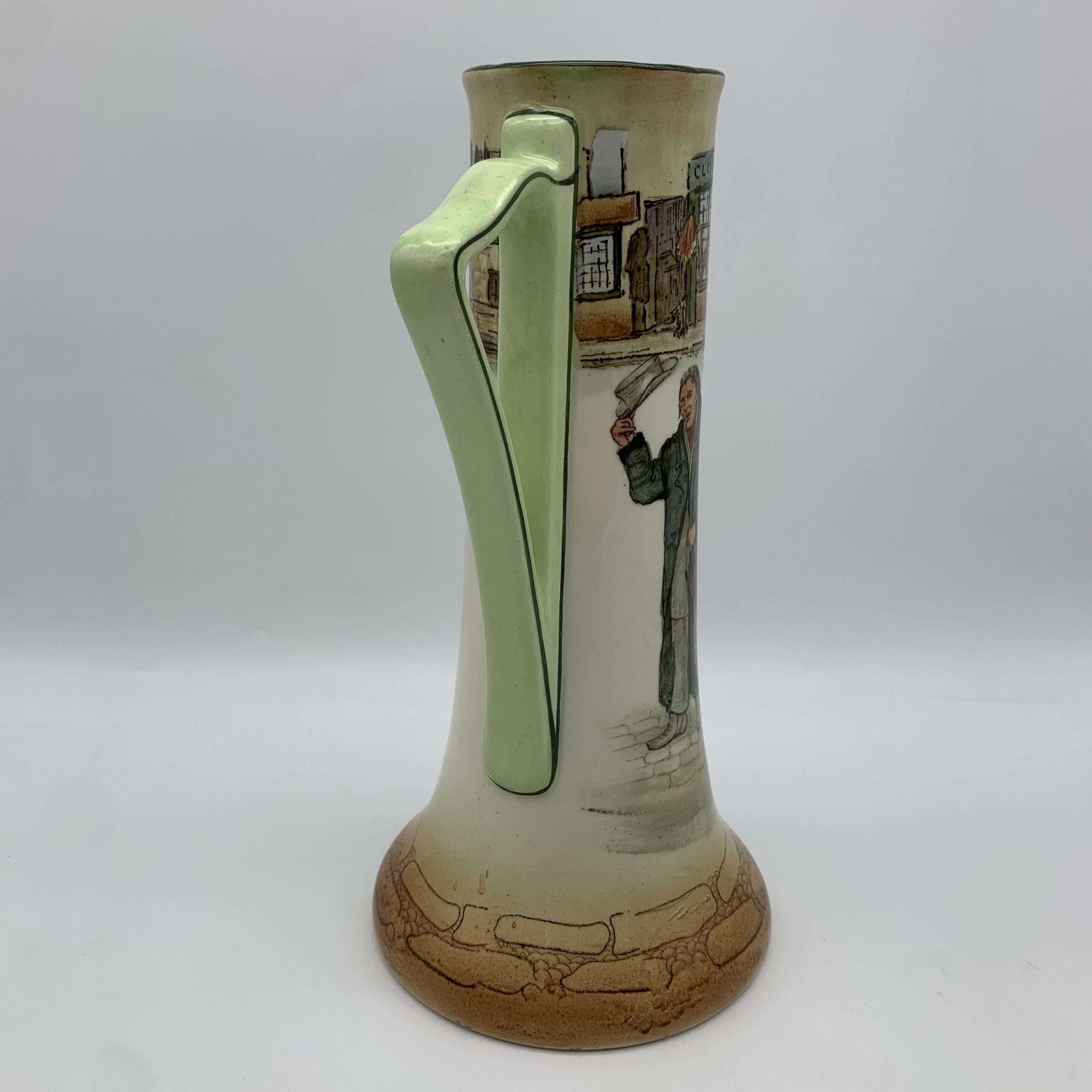 Tall Royal Doulton ‘Squeers’ Dickens Ware Ewer (D2973) - Image 5