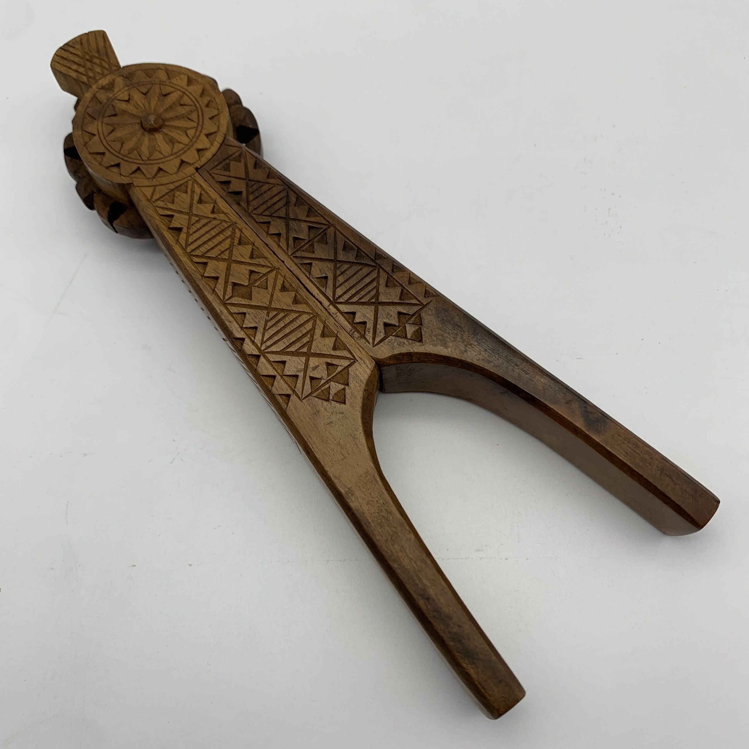 Vintage Hand-Carved Wooden Nutcracker - Image 2