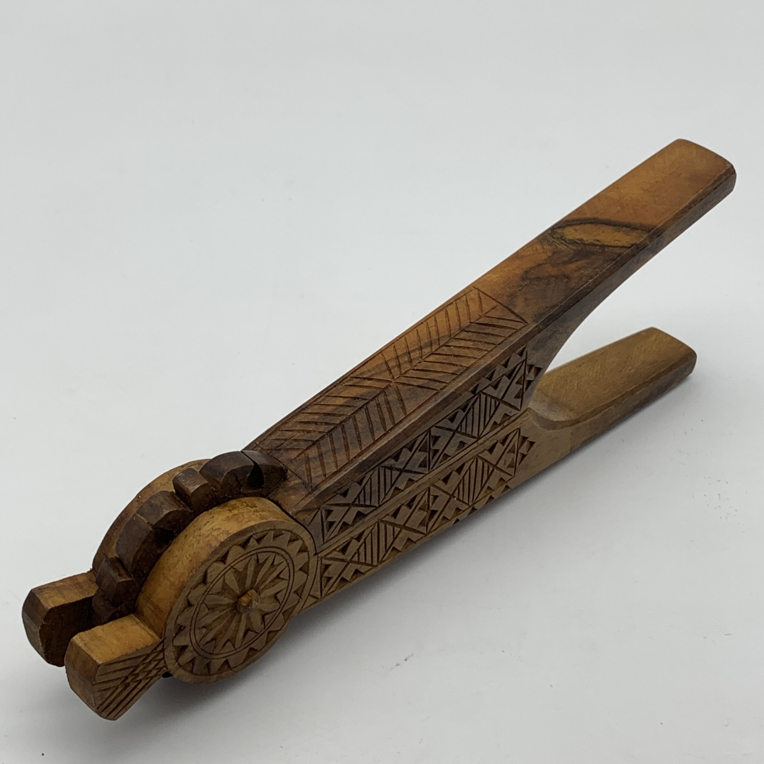 Vintage Hand-Carved Wooden Nutcracker - Image 10