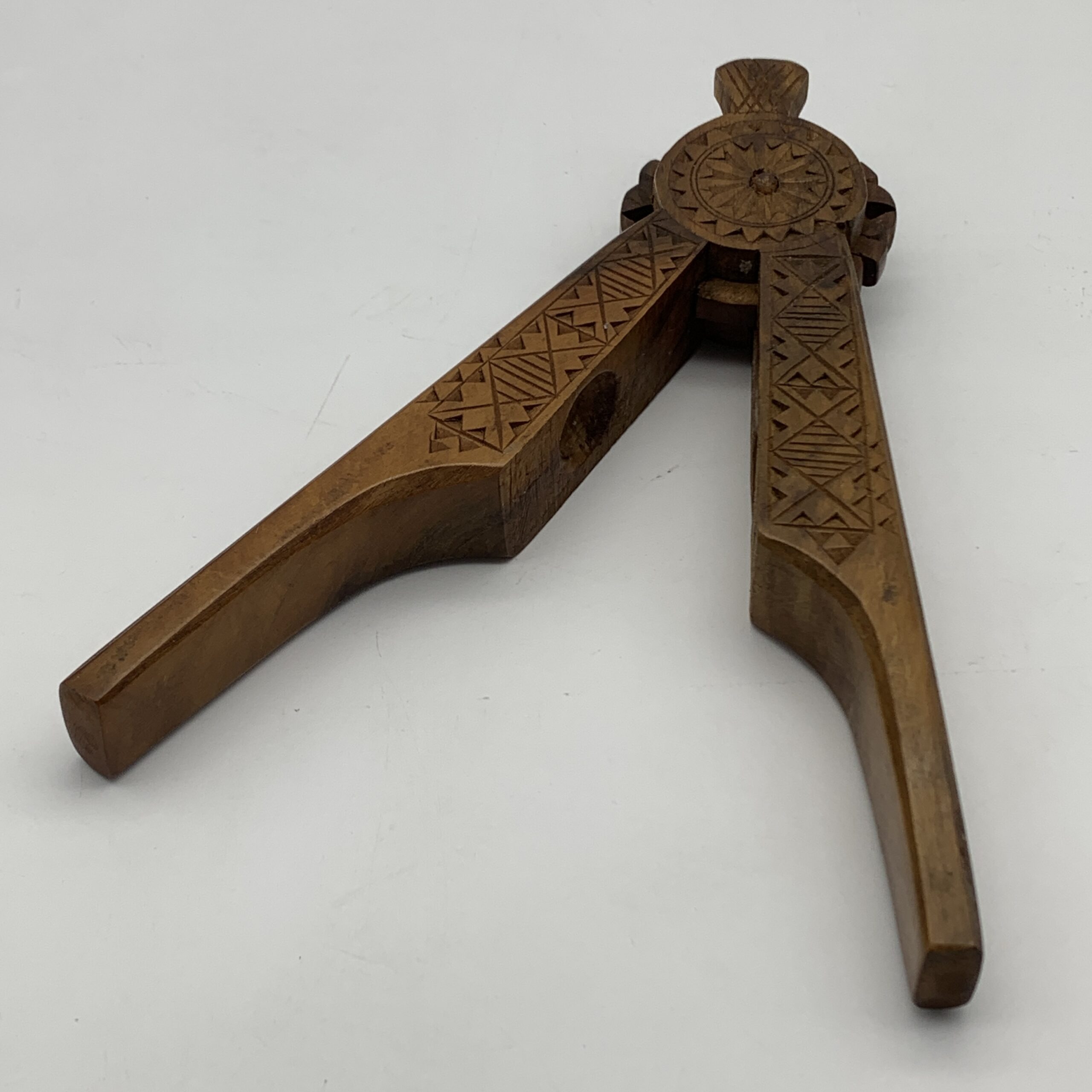 Vintage Hand-Carved Wooden Nutcracker