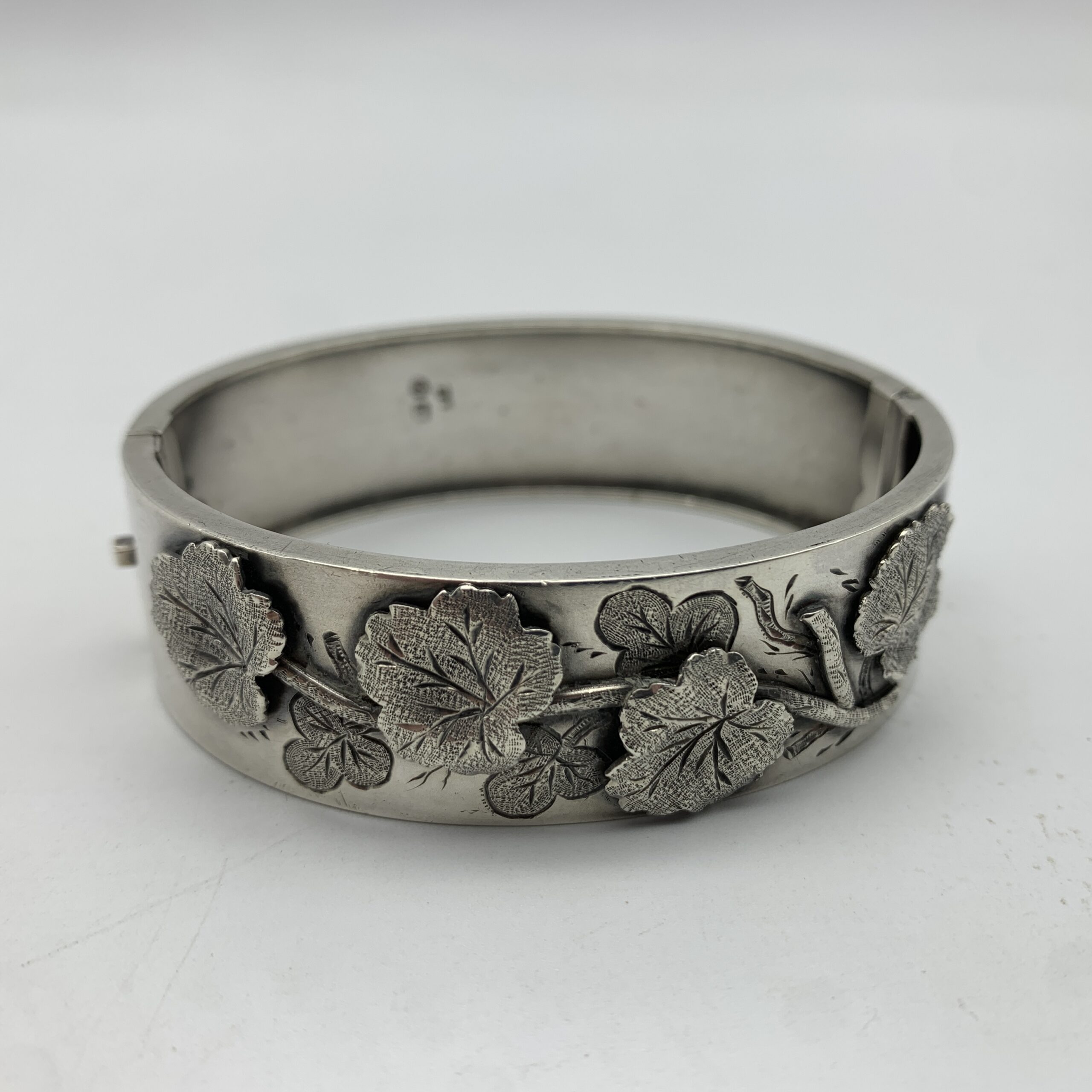 Victorian Sterling Silver Bangle (1884)