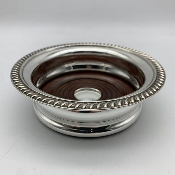 Fine Quality Solid Silver Wine Coaster