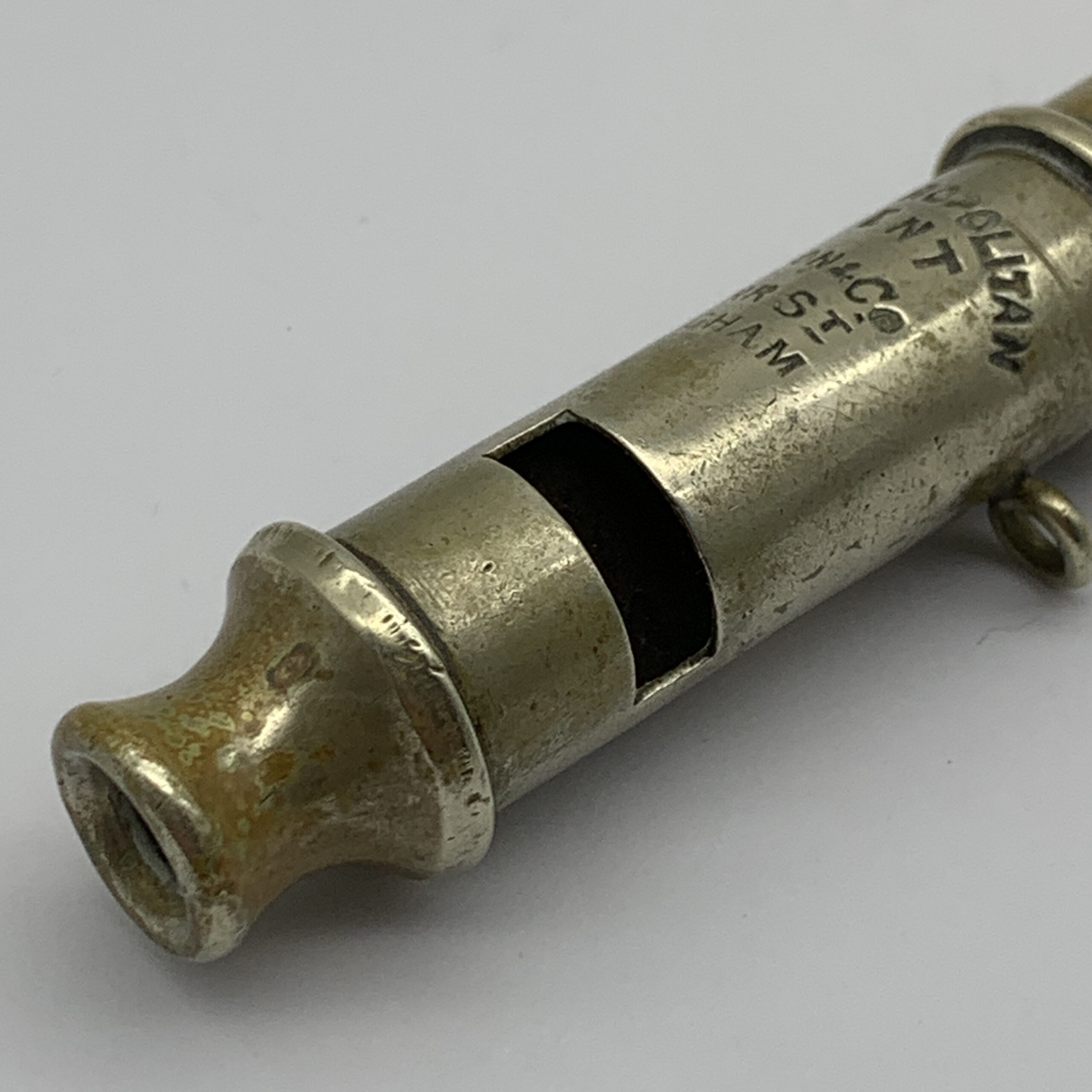 Rare Antique ‘Double Ended’ Combination Whistle (J. Hudson – 13 Barr St.) - Image 4
