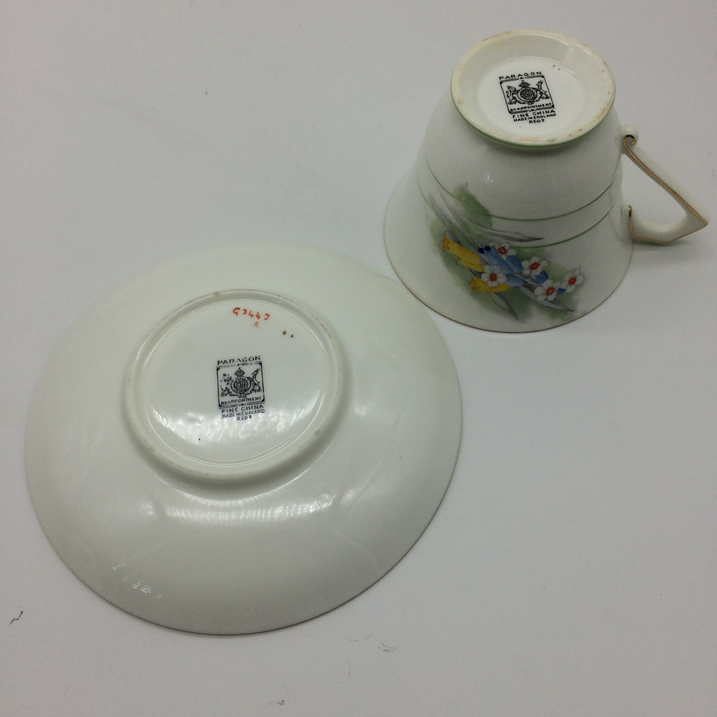 Lovely Art Deco ‘Paragon’ Teacup and Saucer - Image 7