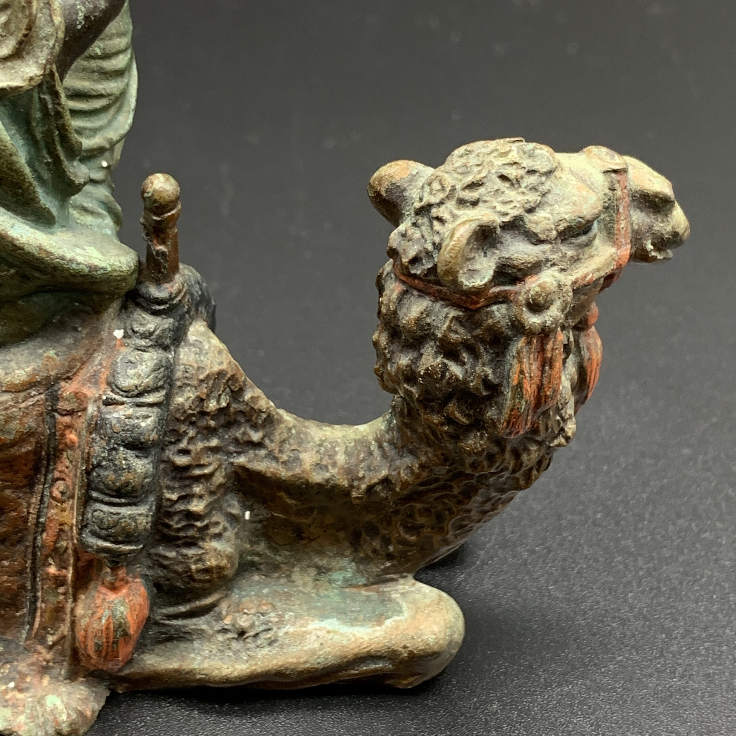 Antique ‘Fritz Bermann’ Cold Painted Bronze Figure - Image 7