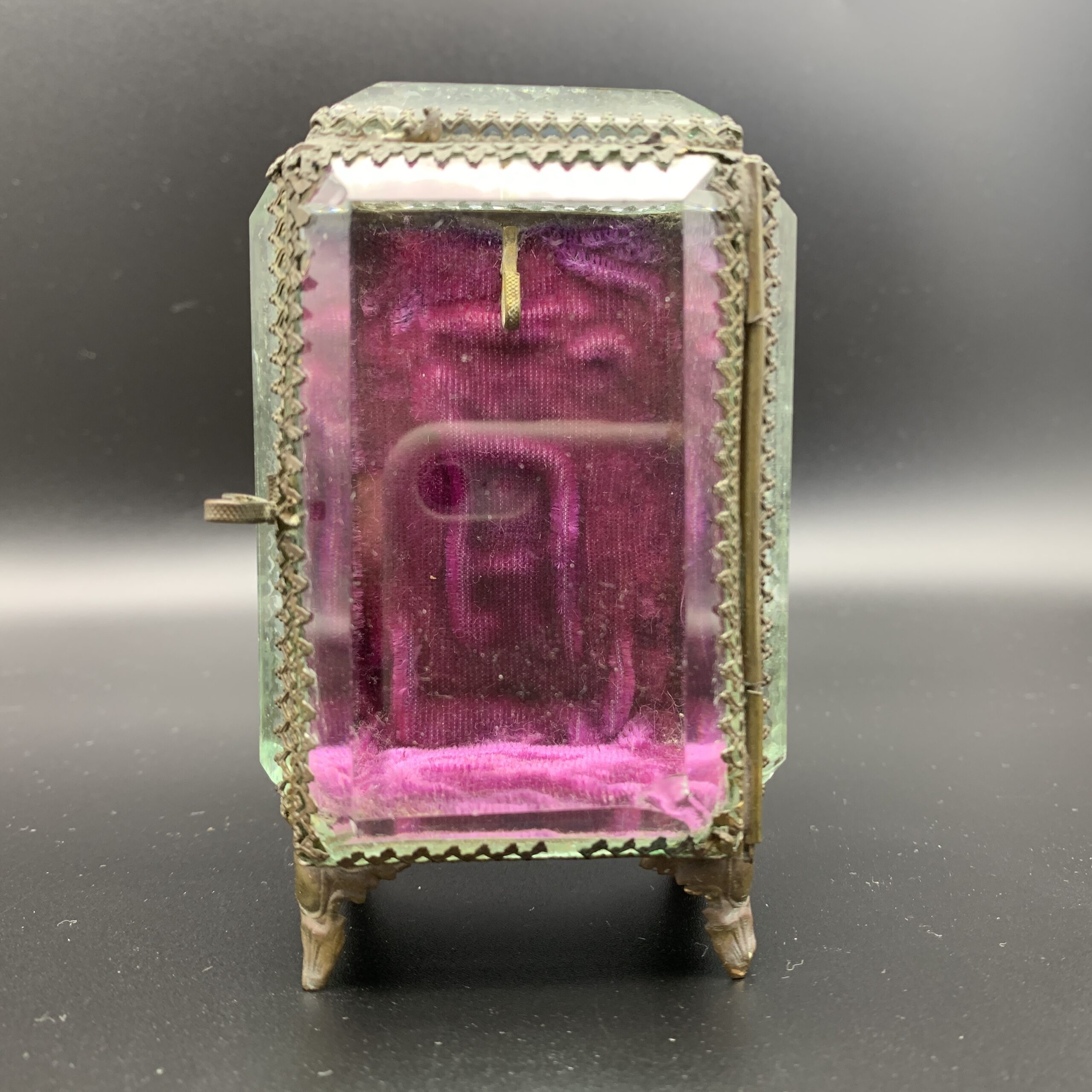 Antique French Bevelled Glass P/Watch Holder - Image 2