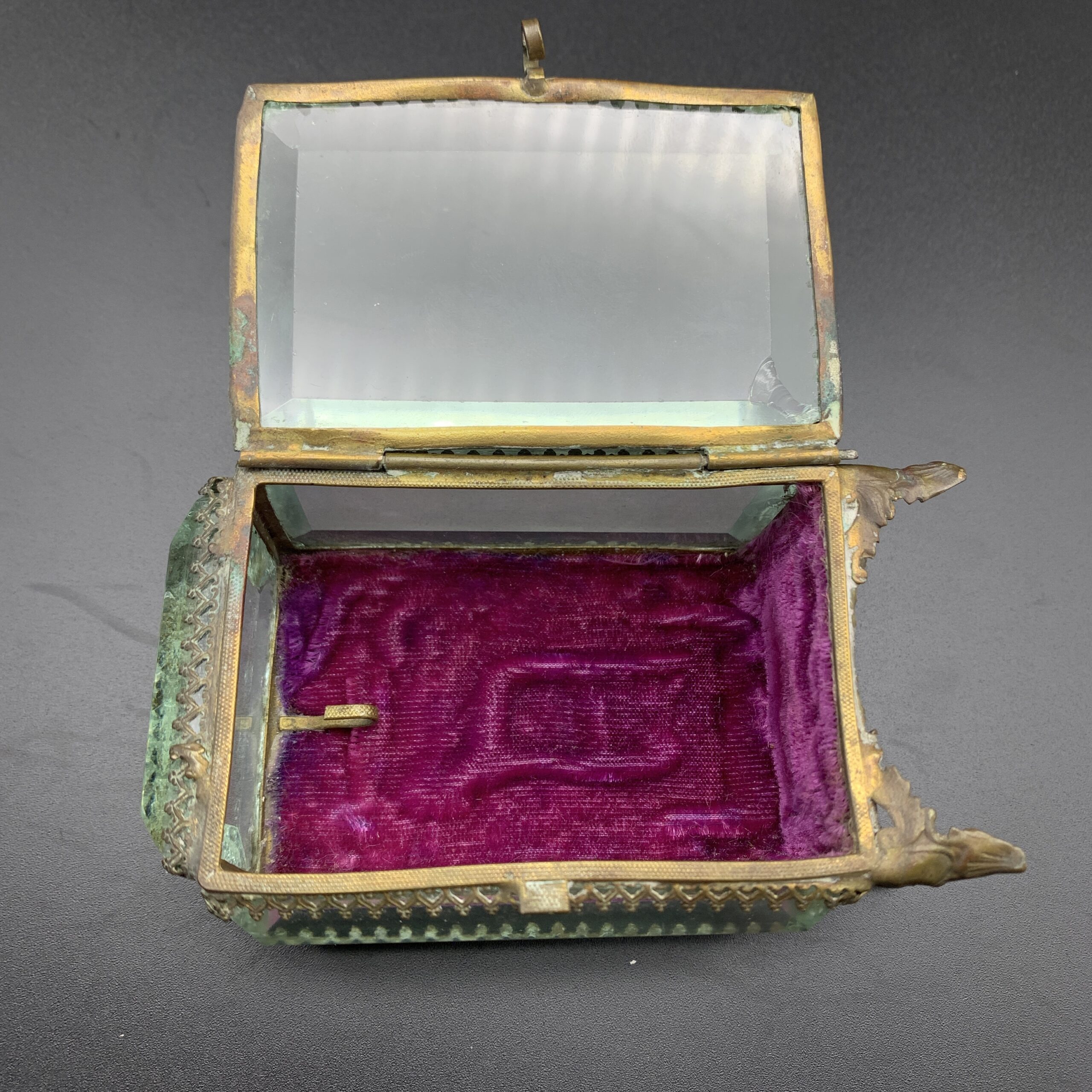 Antique French Bevelled Glass P/Watch Holder - Image 5