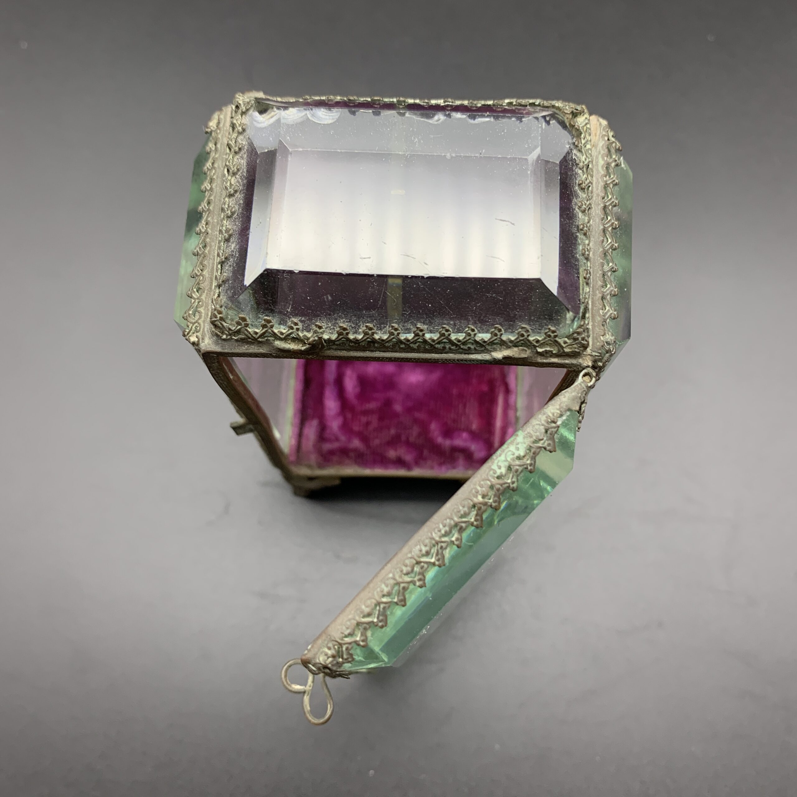 Antique French Bevelled Glass P/Watch Holder - Image 7