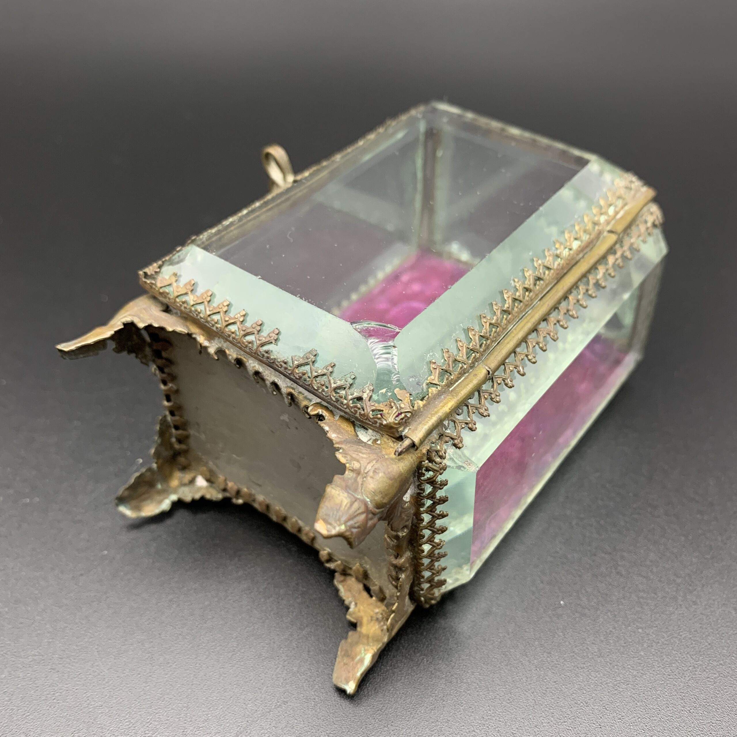 Antique French Bevelled Glass P/Watch Holder - Image 9