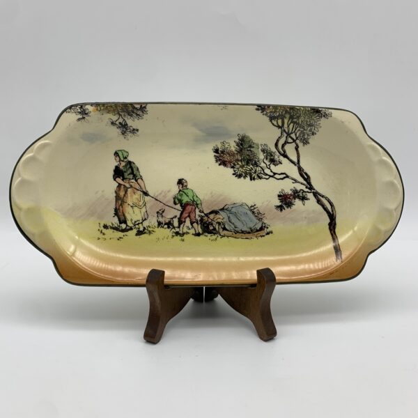 Early Royal Doulton ‘The Gleaners’ Trinket Dish (D6123)