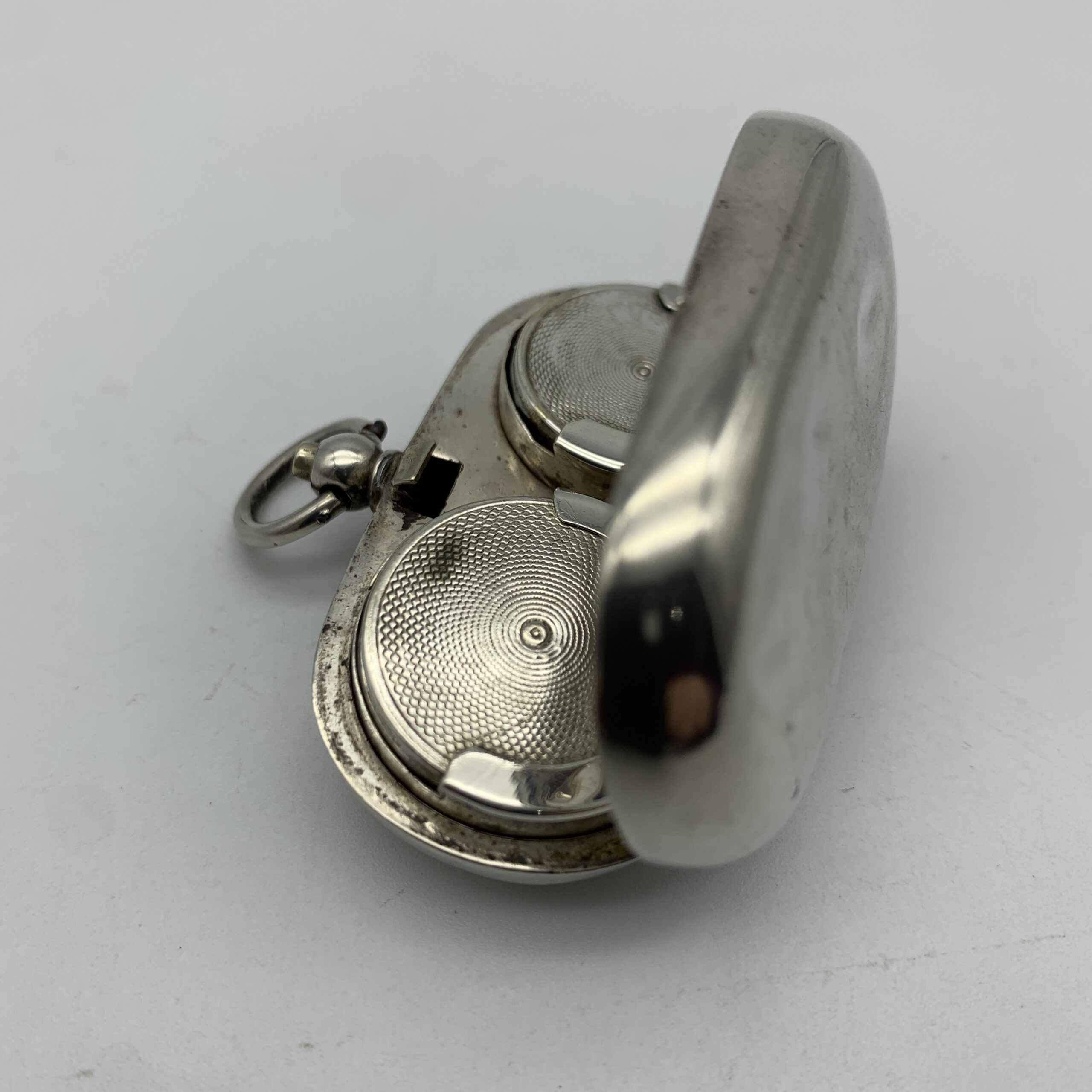 Antique Silver ‘Double’ Sovereign Case (1914) - Image 3