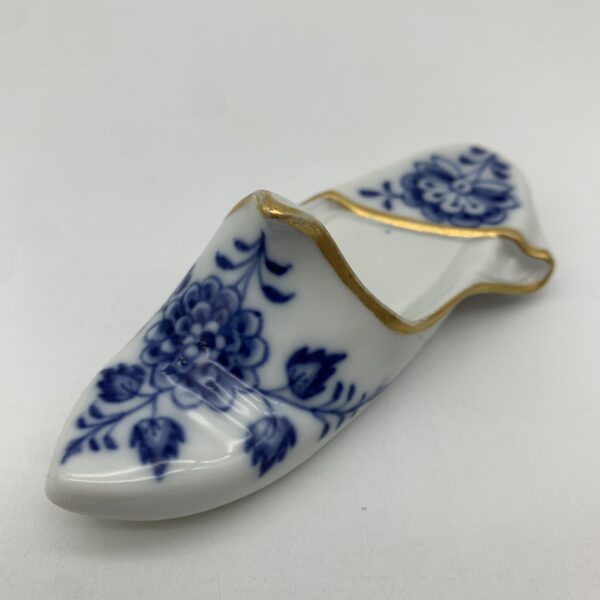 Antique Hand-Painted ‘Meissen’ Porcelain Slipper