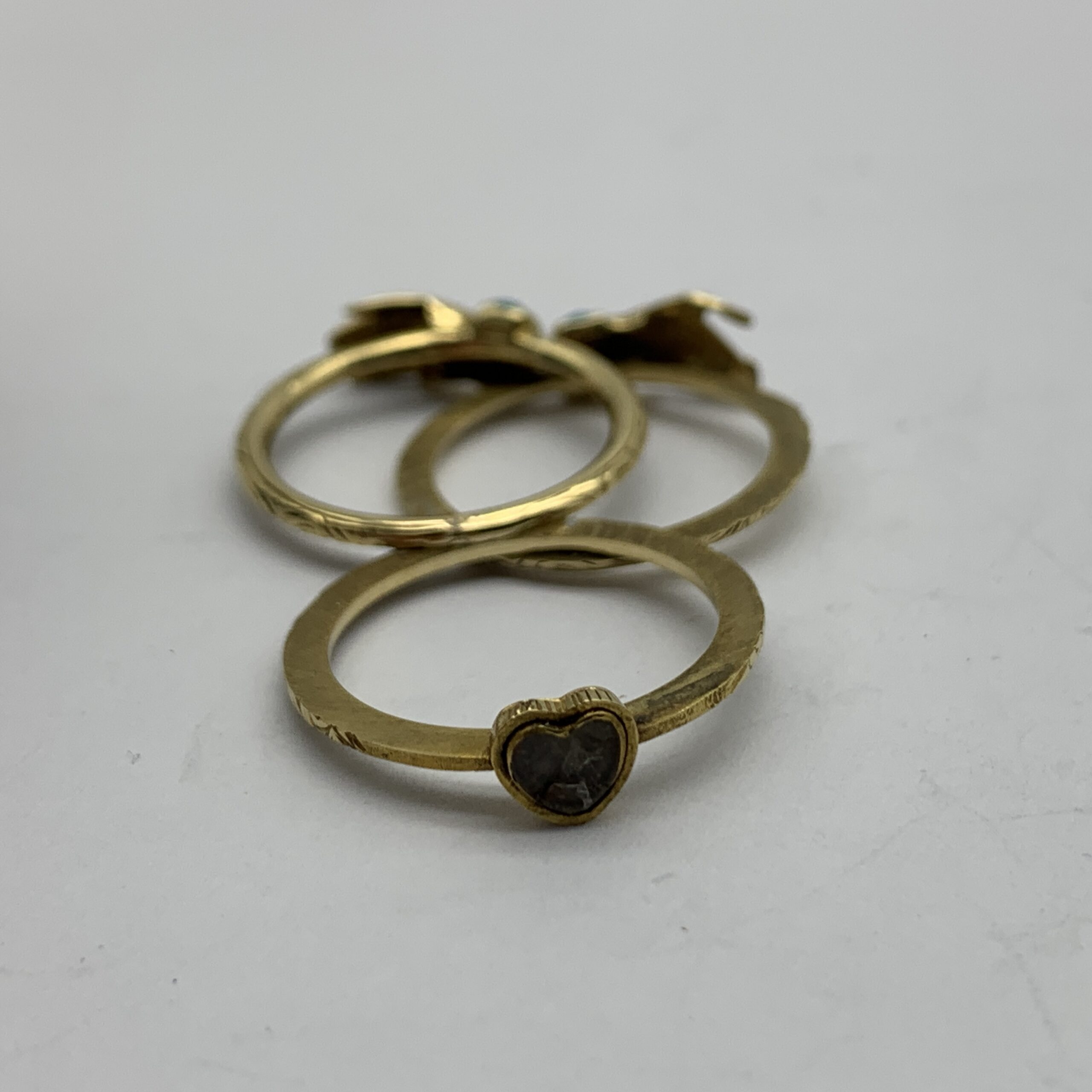 Antique 18ct Gold ‘Fede Gimmel’ or ‘Claddagh’ Ring - Image 4