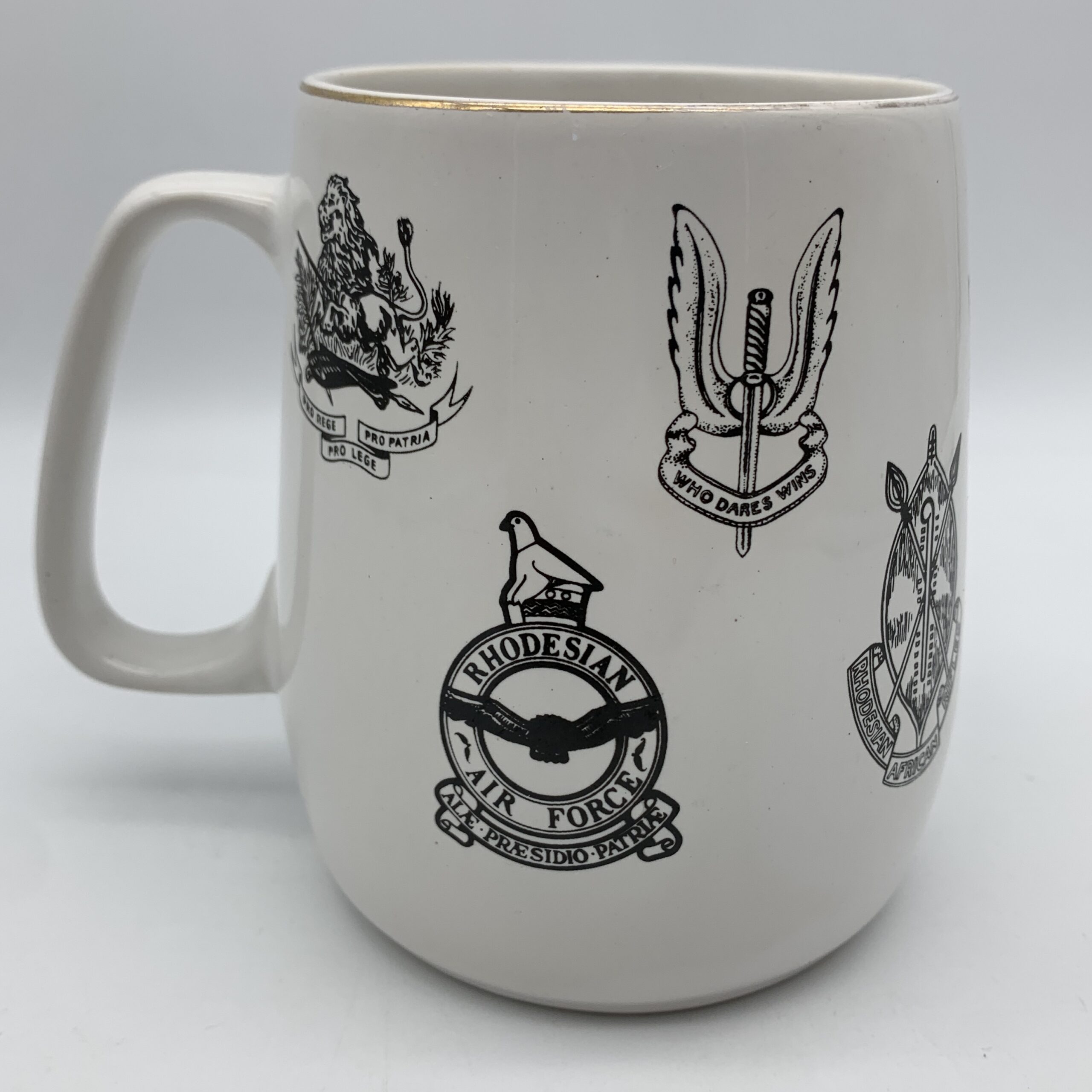 Rhodesian ‘Military Badges’ Beer Tankard - Image 8