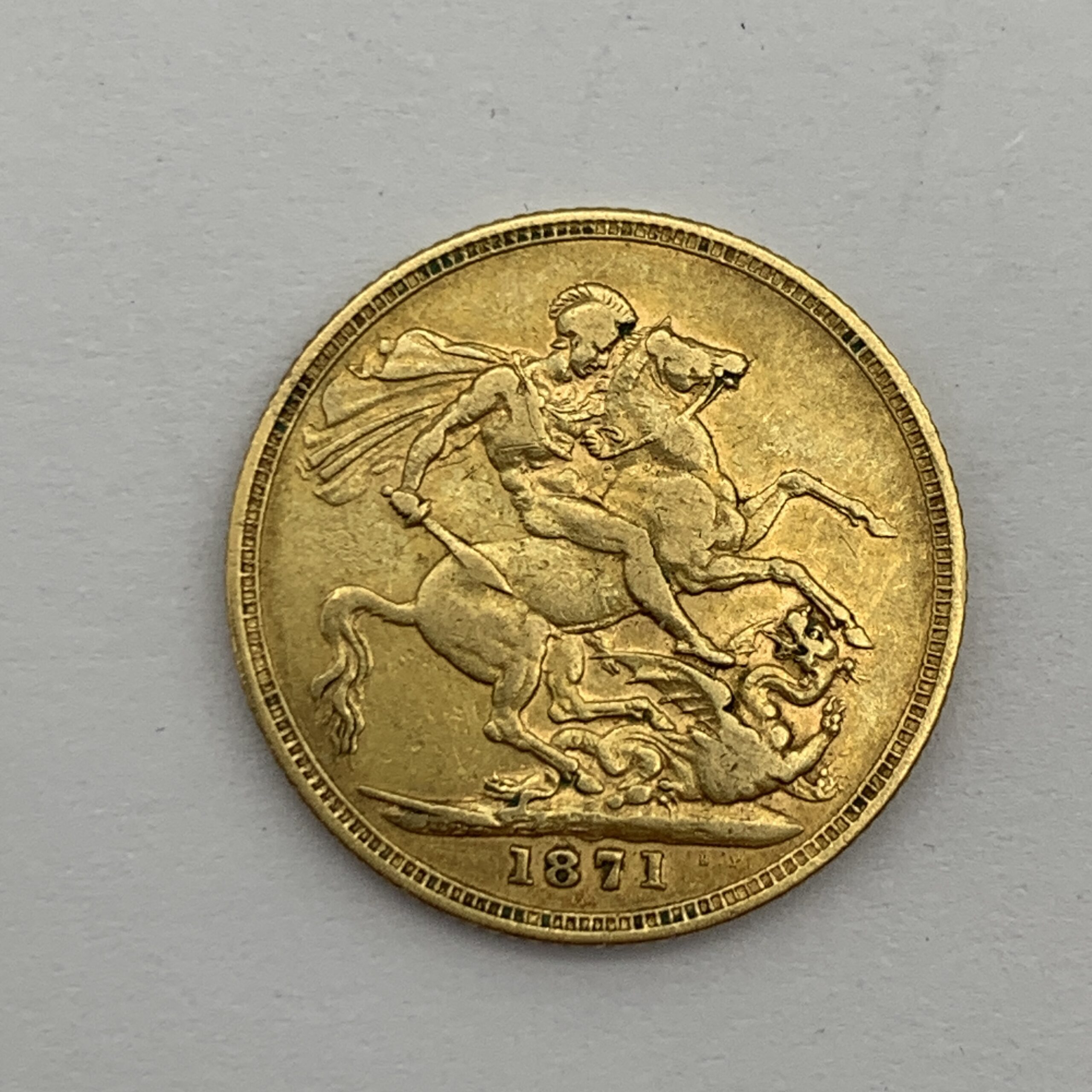 Victorian Gold ‘1871’ Full Sovereign