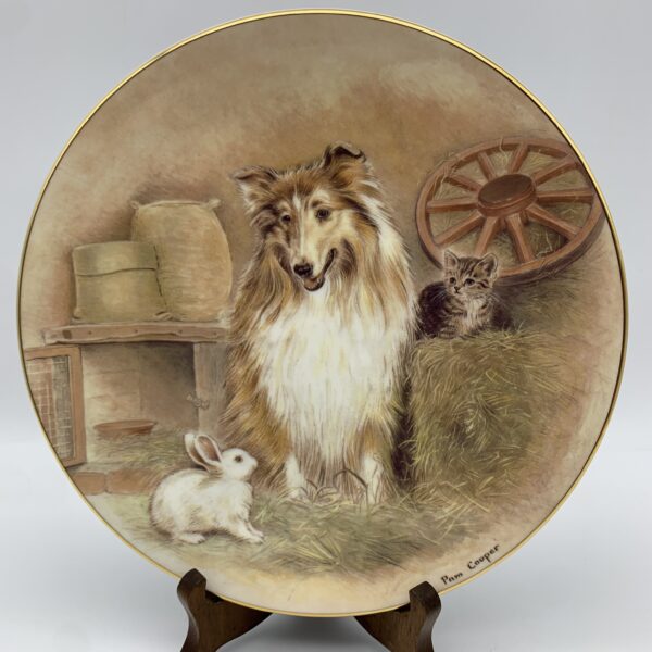 Royal Worcester ‘Three’s Company’ China Plate