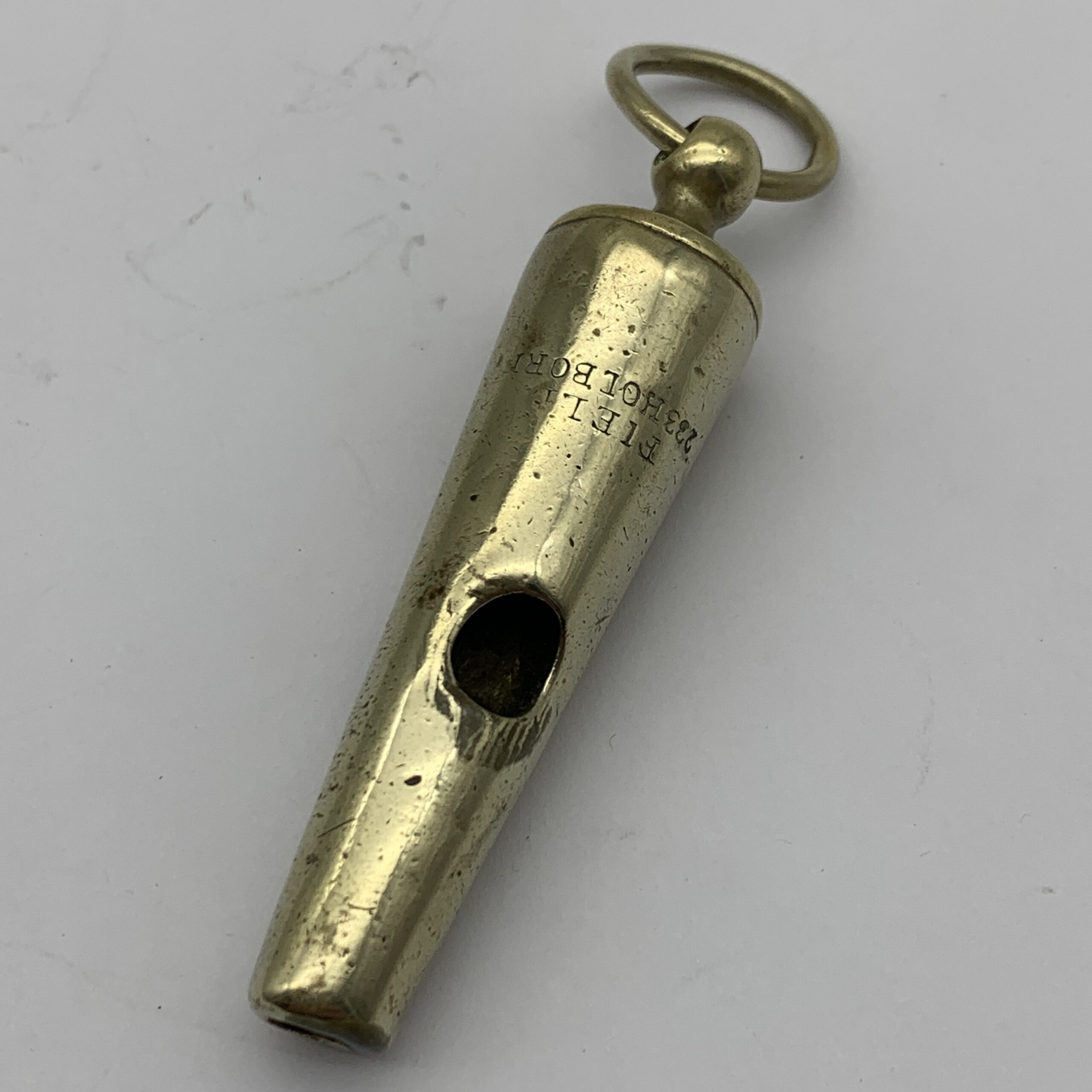 Scarce Victorian ‘Beaufort/Conical’ Whistle (FIELD, 233 Holborn) - Image 4