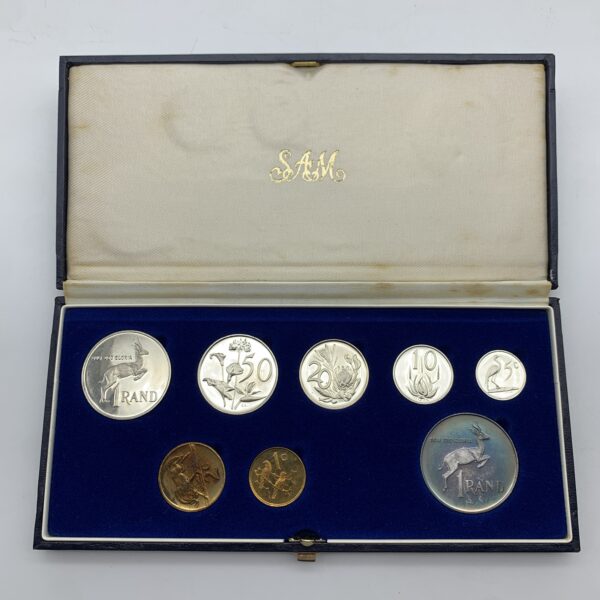 Cased S.A. ‘1989’ Short Proof Set (SA Mint)