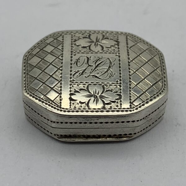Silver ‘George III’ Vinaigrette (1787)