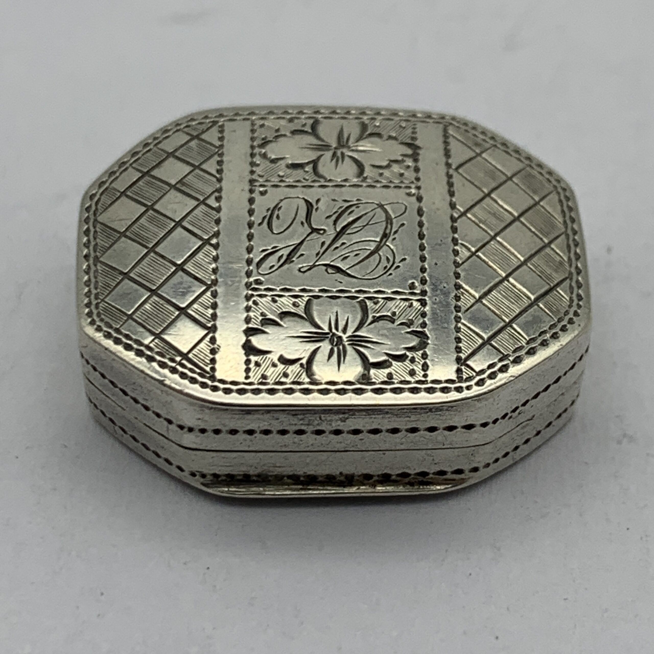 Silver ‘George III’ Vinaigrette (1787)