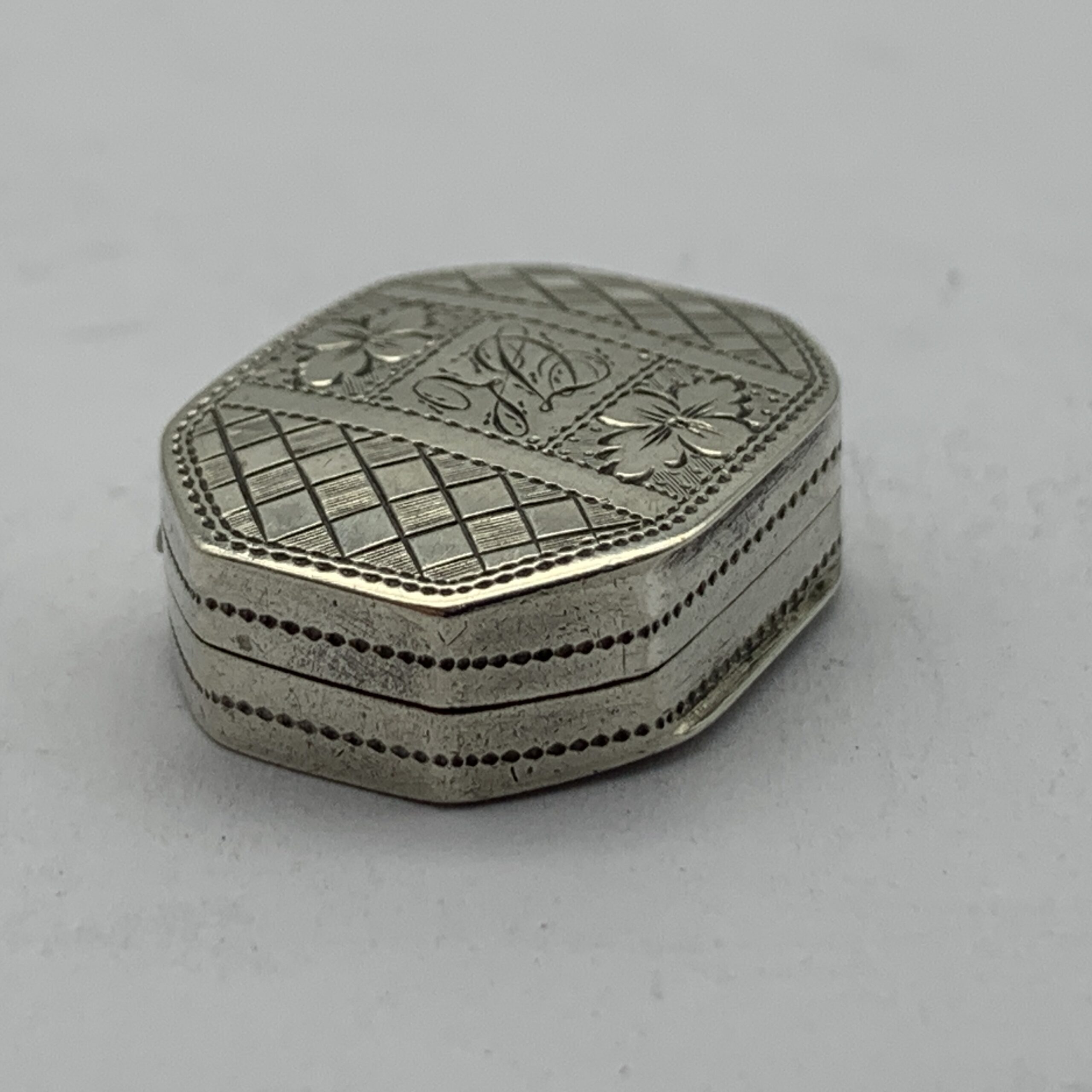 Silver ‘George III’ Vinaigrette (1787) - Image 3