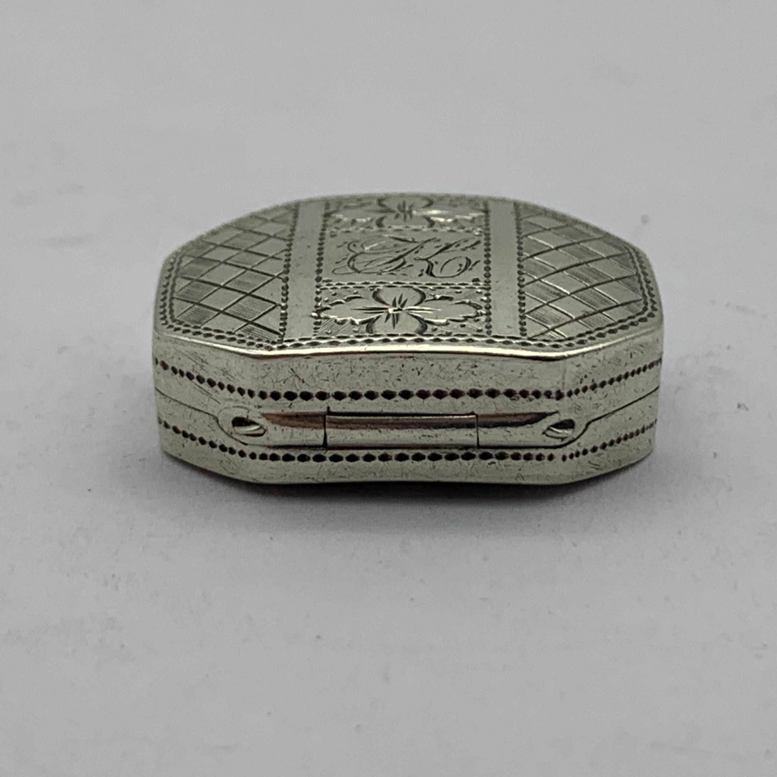 Silver ‘George III’ Vinaigrette (1787) - Image 6