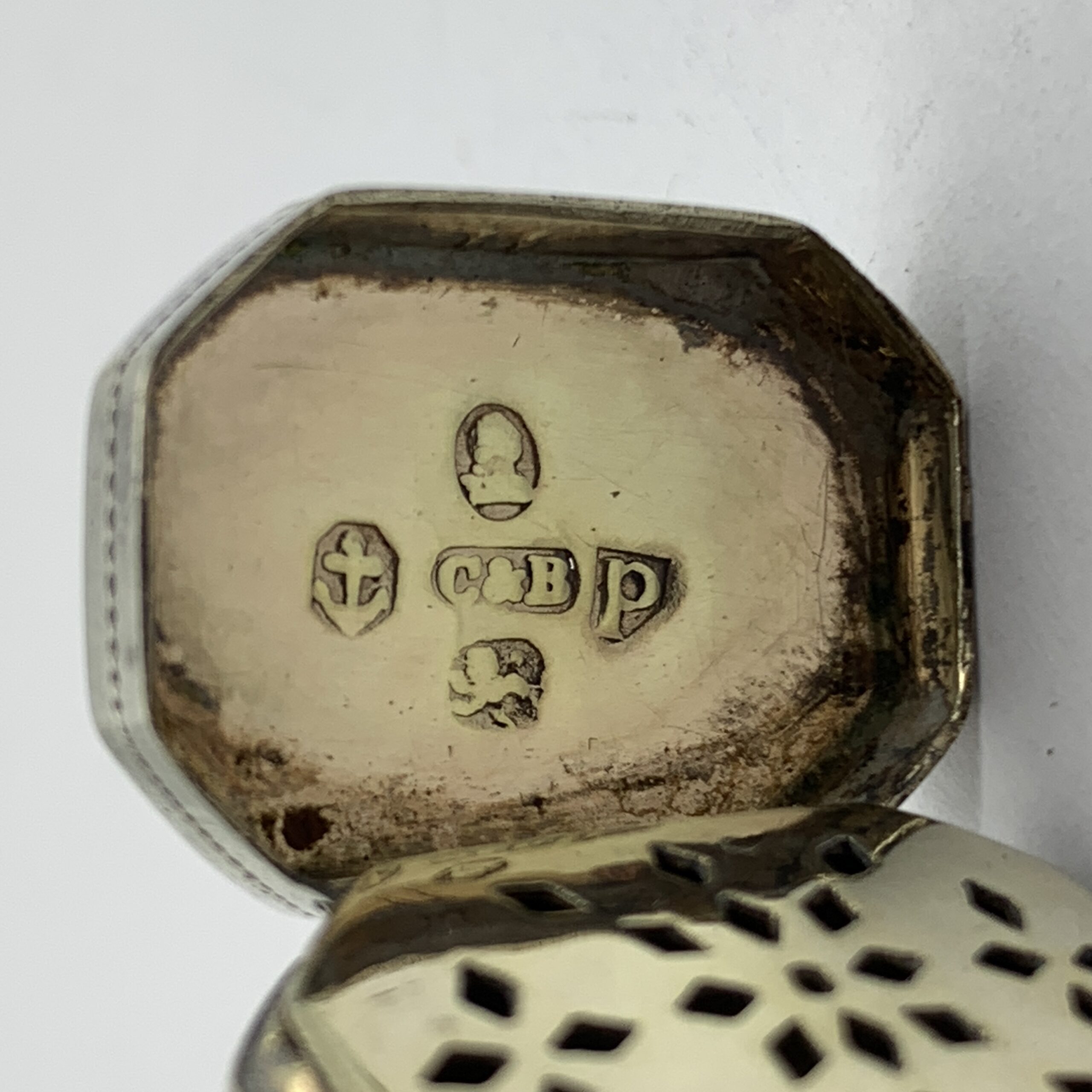 Silver ‘George III’ Vinaigrette (1787) - Image 8