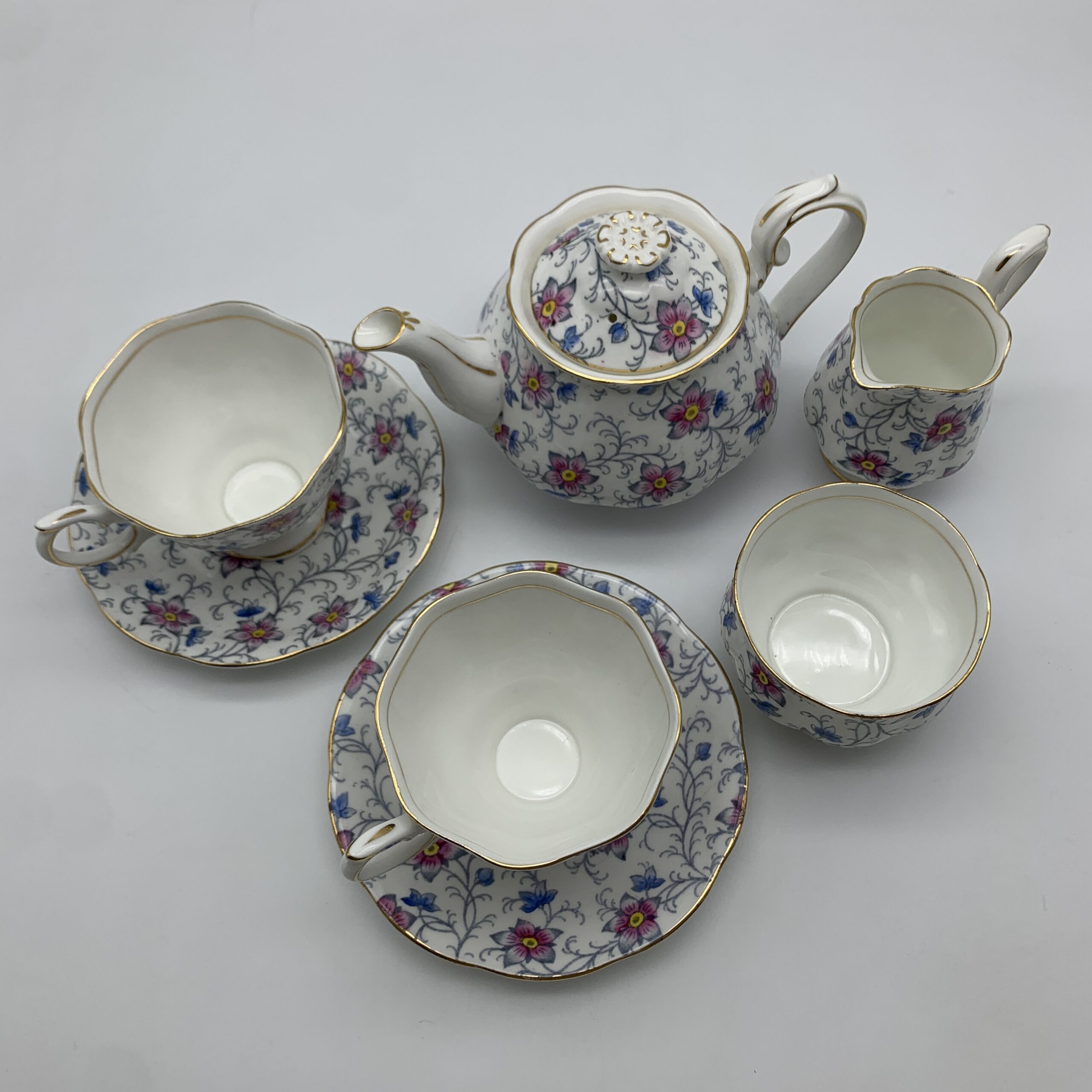 Royal Albert ‘Tea for Two’ Set (Kendal or Minuet) - Image 6