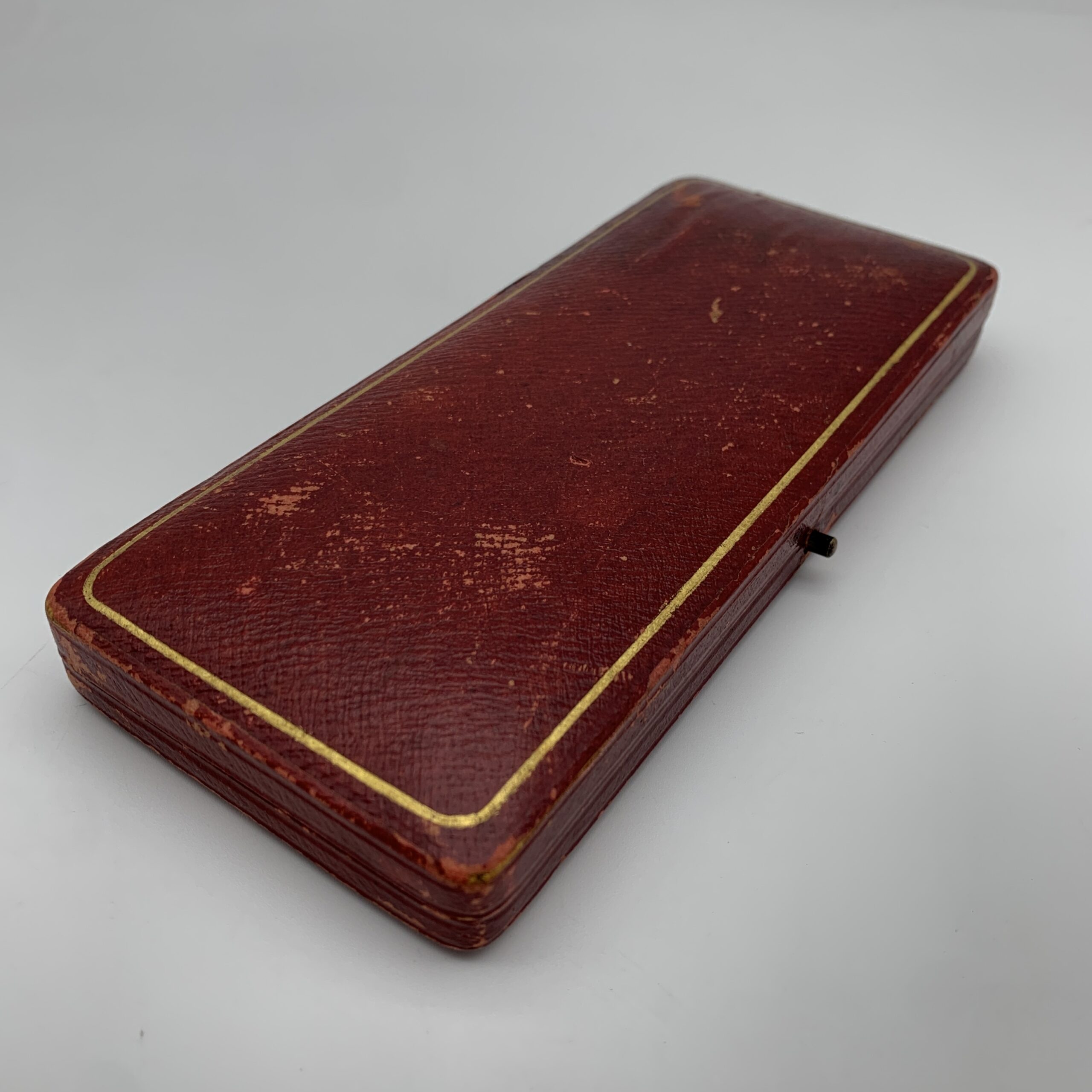 Antique Cased Silver Christening Spoon & Fork Set - Image 9