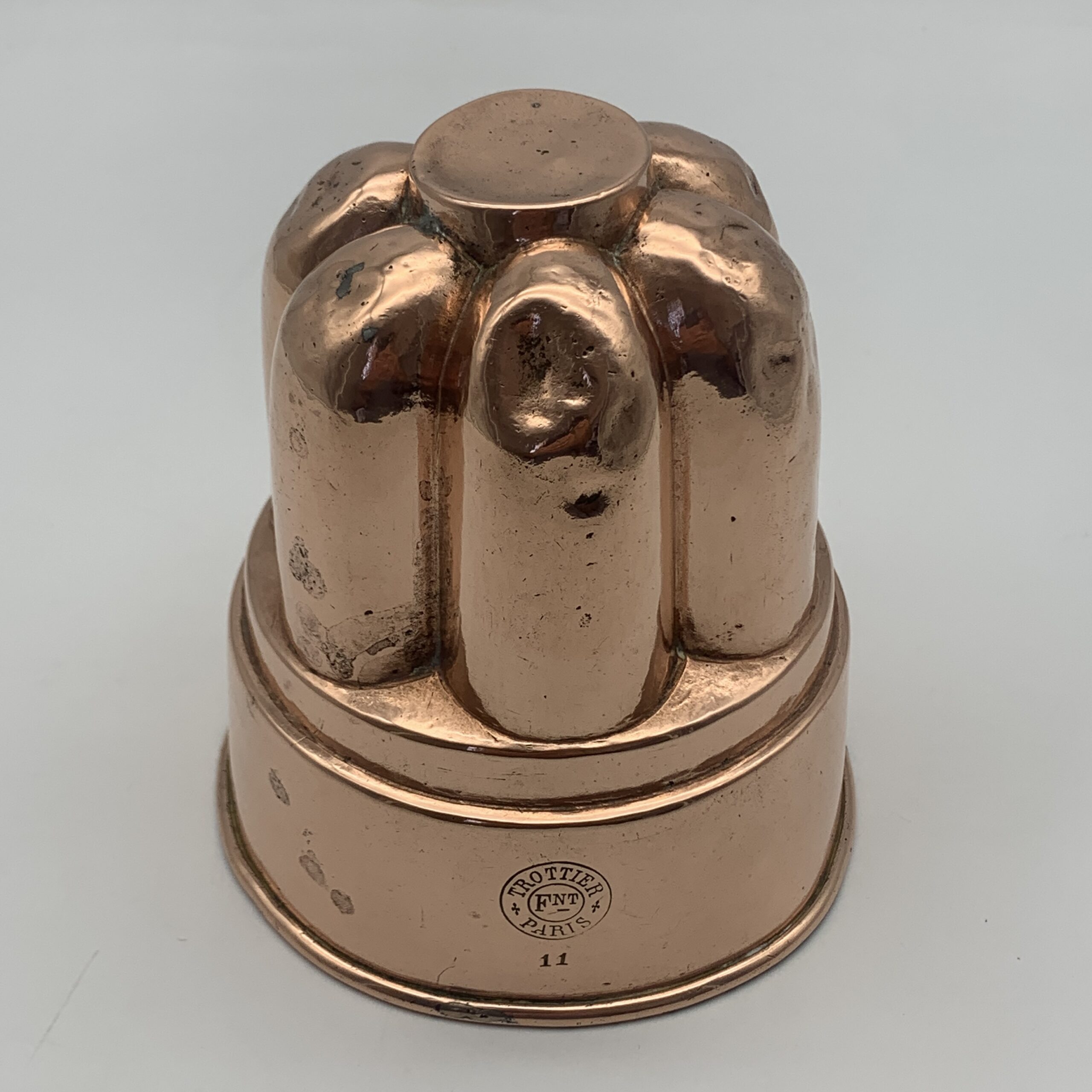 Antique French Copper Jelly Mould (Trottier-Paris)