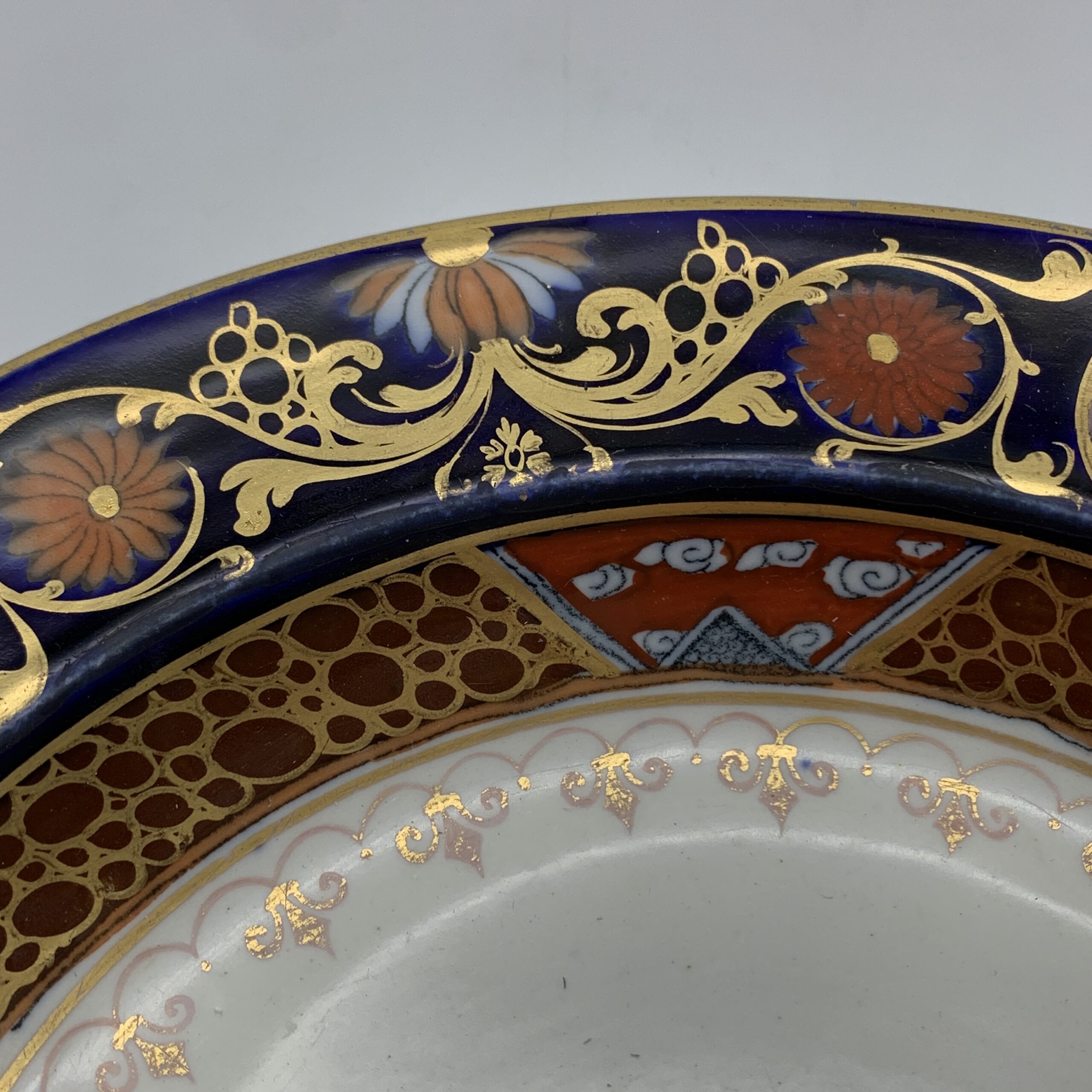Large Victorian ‘Ashworth’ Ironstone Plate - Image 4