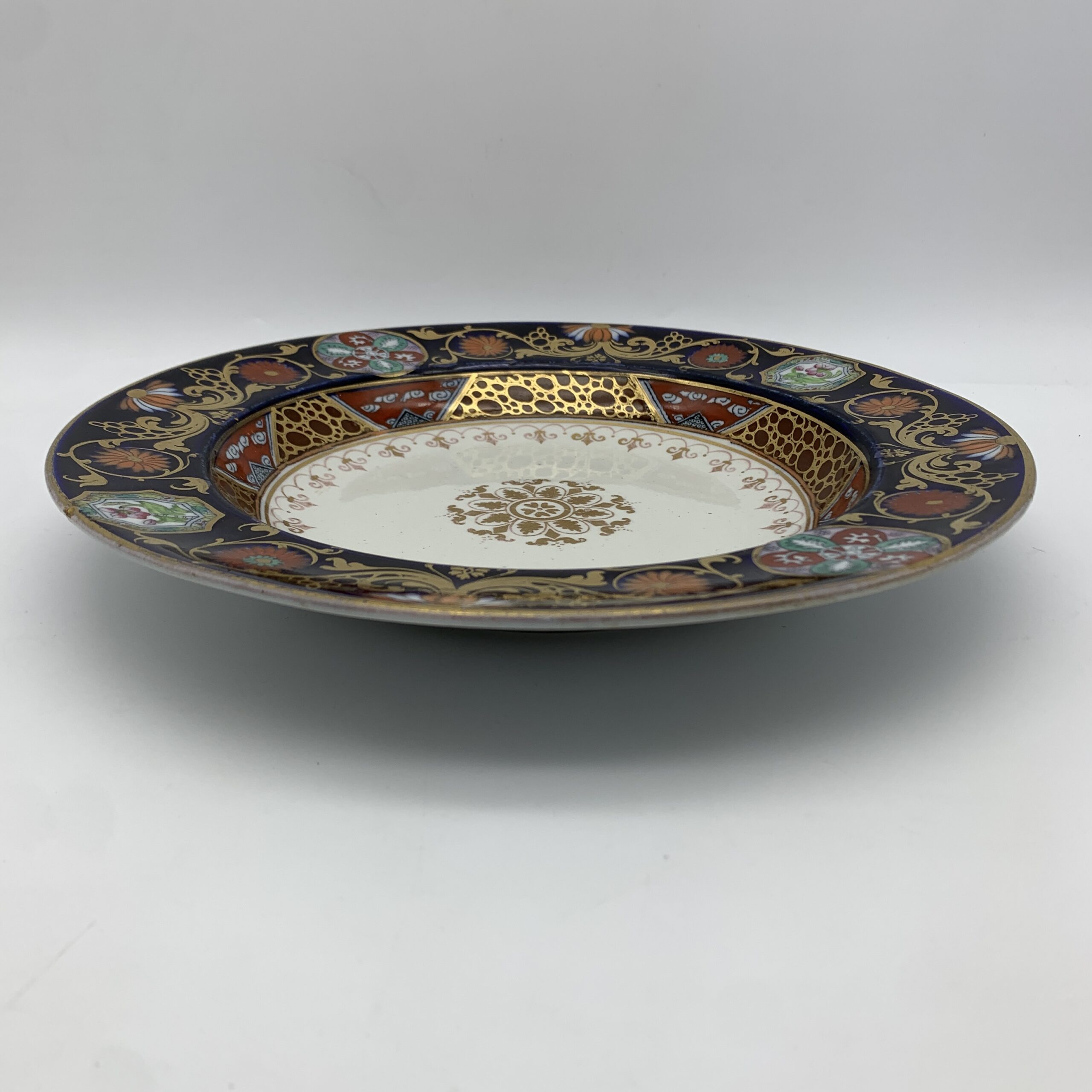 Large Victorian ‘Ashworth’ Ironstone Plate - Image 3