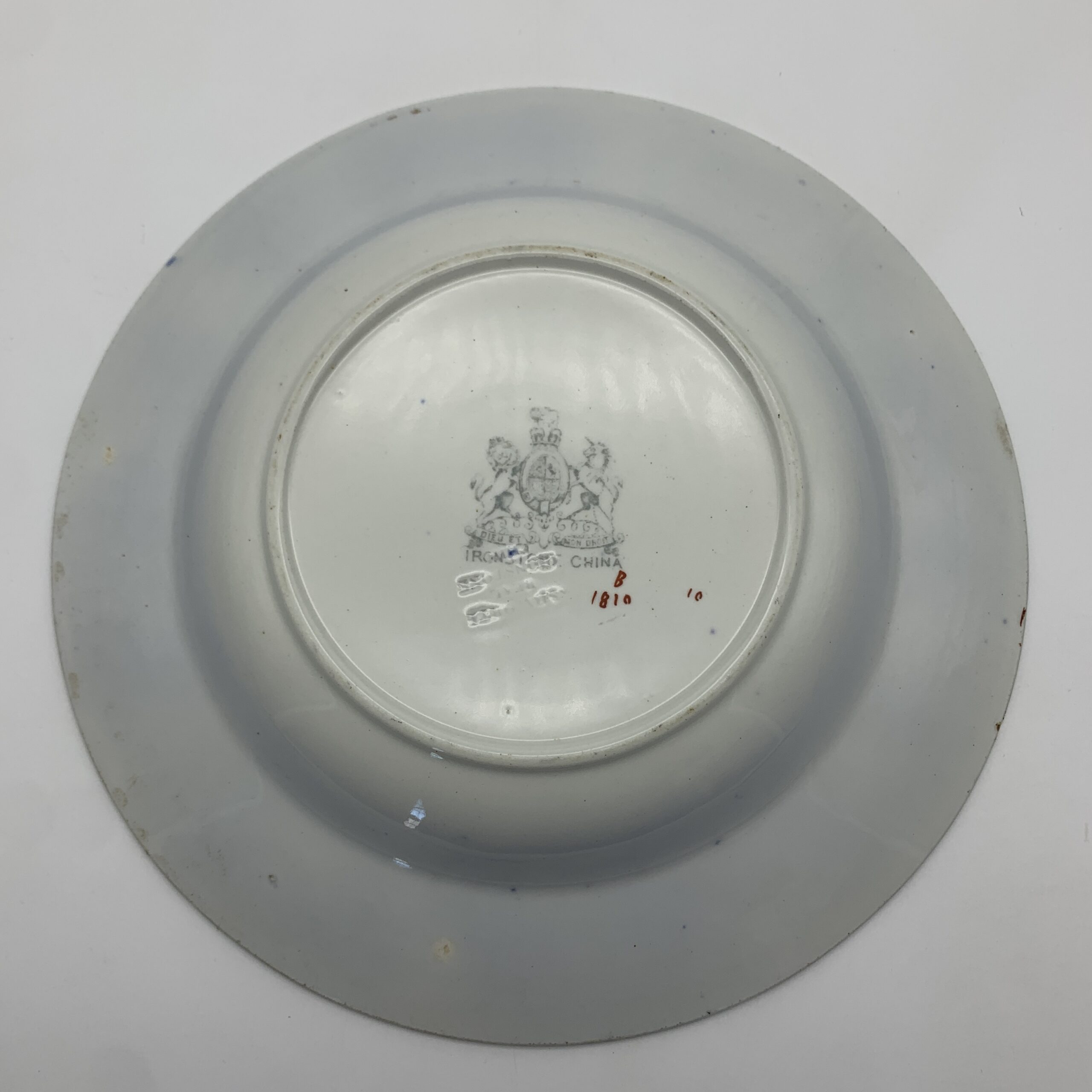 Large Victorian ‘Ashworth’ Ironstone Plate - Image 5