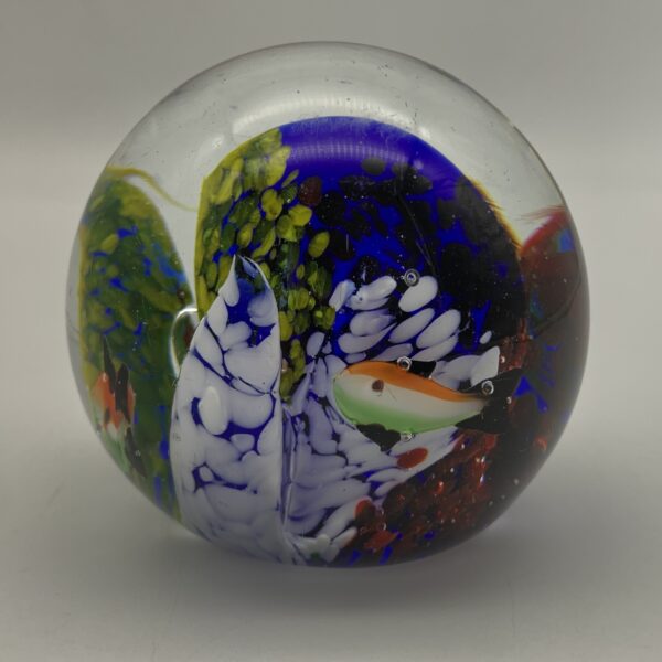 Art Glass ‘Fishbowl’ Paperweight