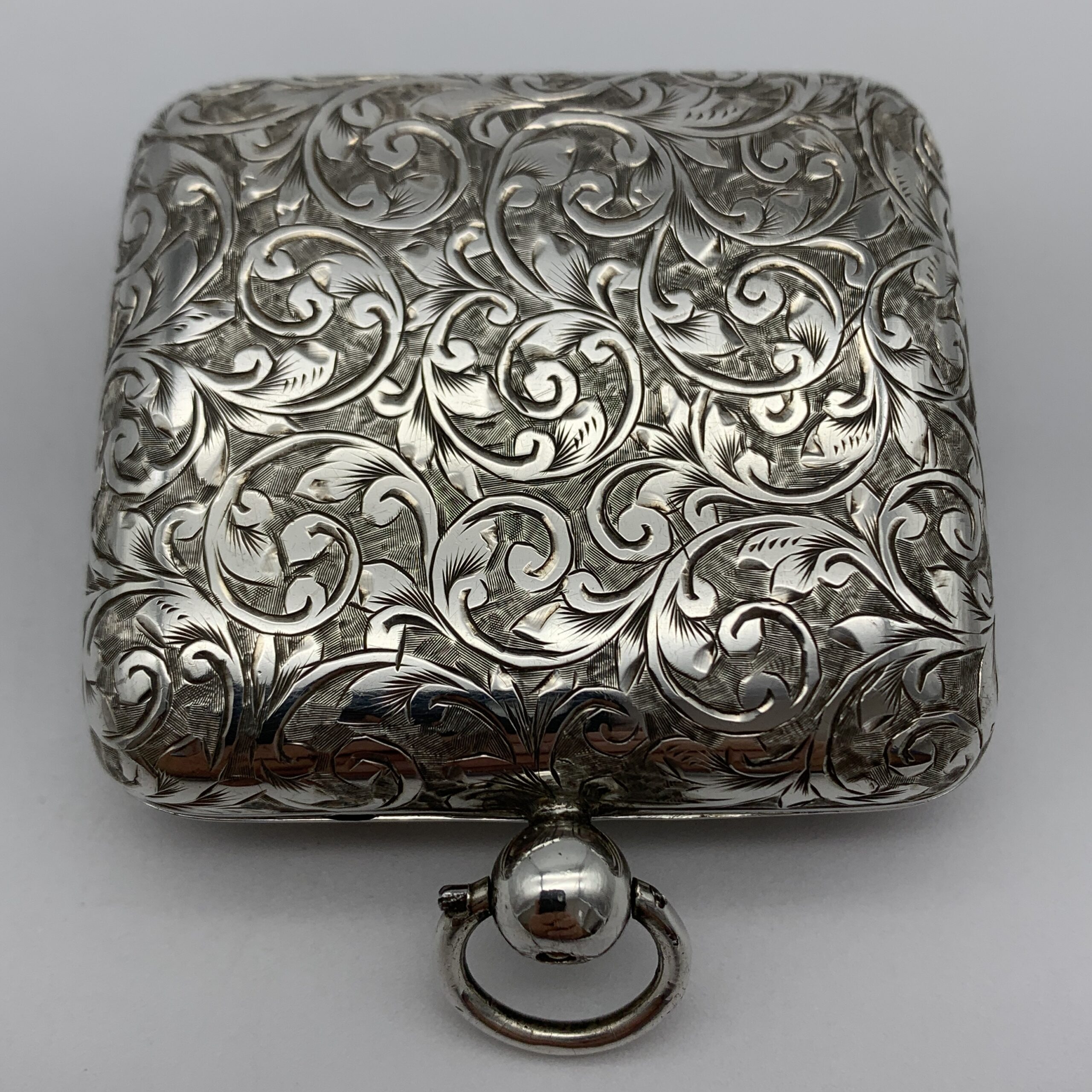 Rare Antique Silver ‘Four Coin’ Sovereign Case (1904) - Image 5