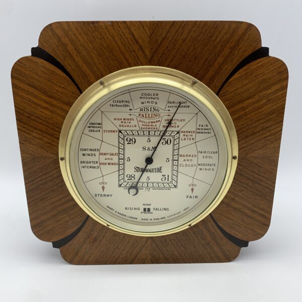 Art Deco ‘Stormoguide’ Barometer (Short & Mason)