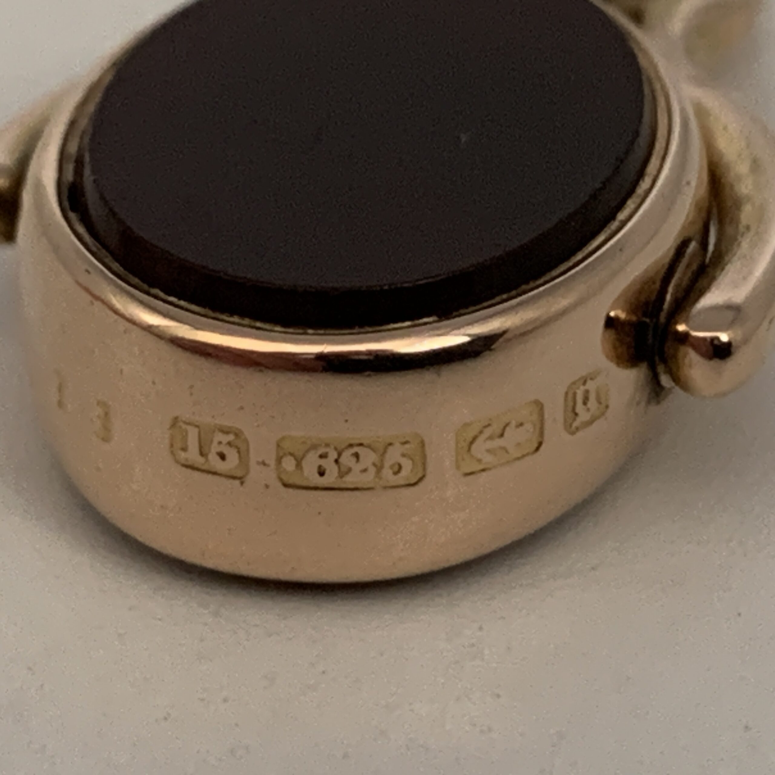 Victorian 15ct Gold Swivel Fob/Seal (1881) - Image 6