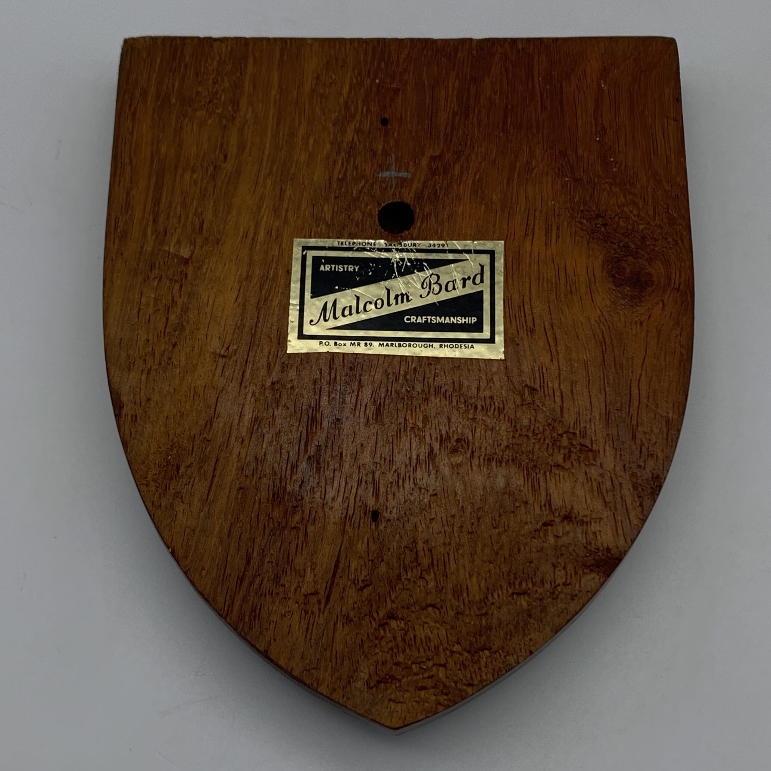 Rhodesia - Early ‘2 Brigade, Rhodesian Army’ Plaque - Image 4