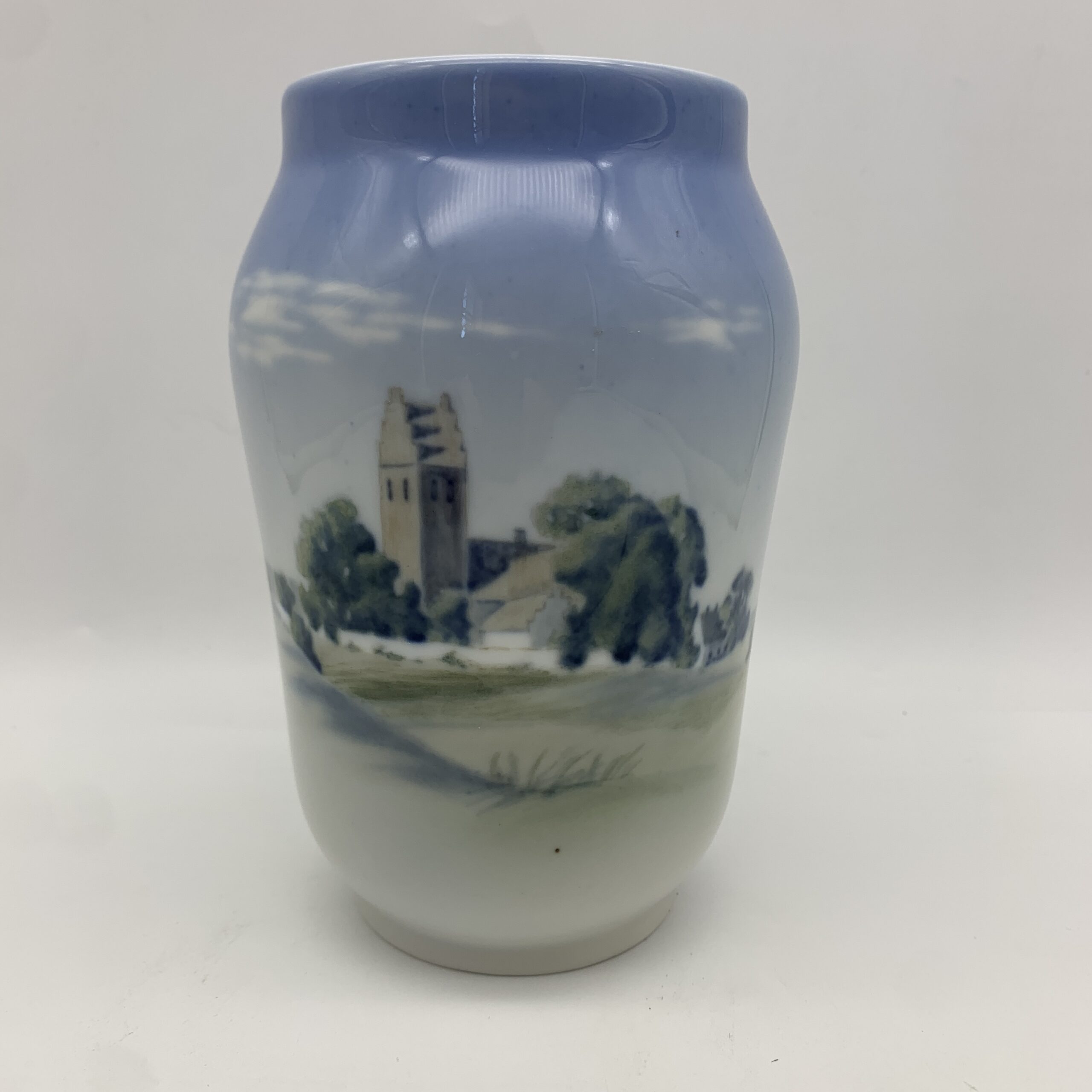 Royal Copenhagen ‘Village Church’ Vase