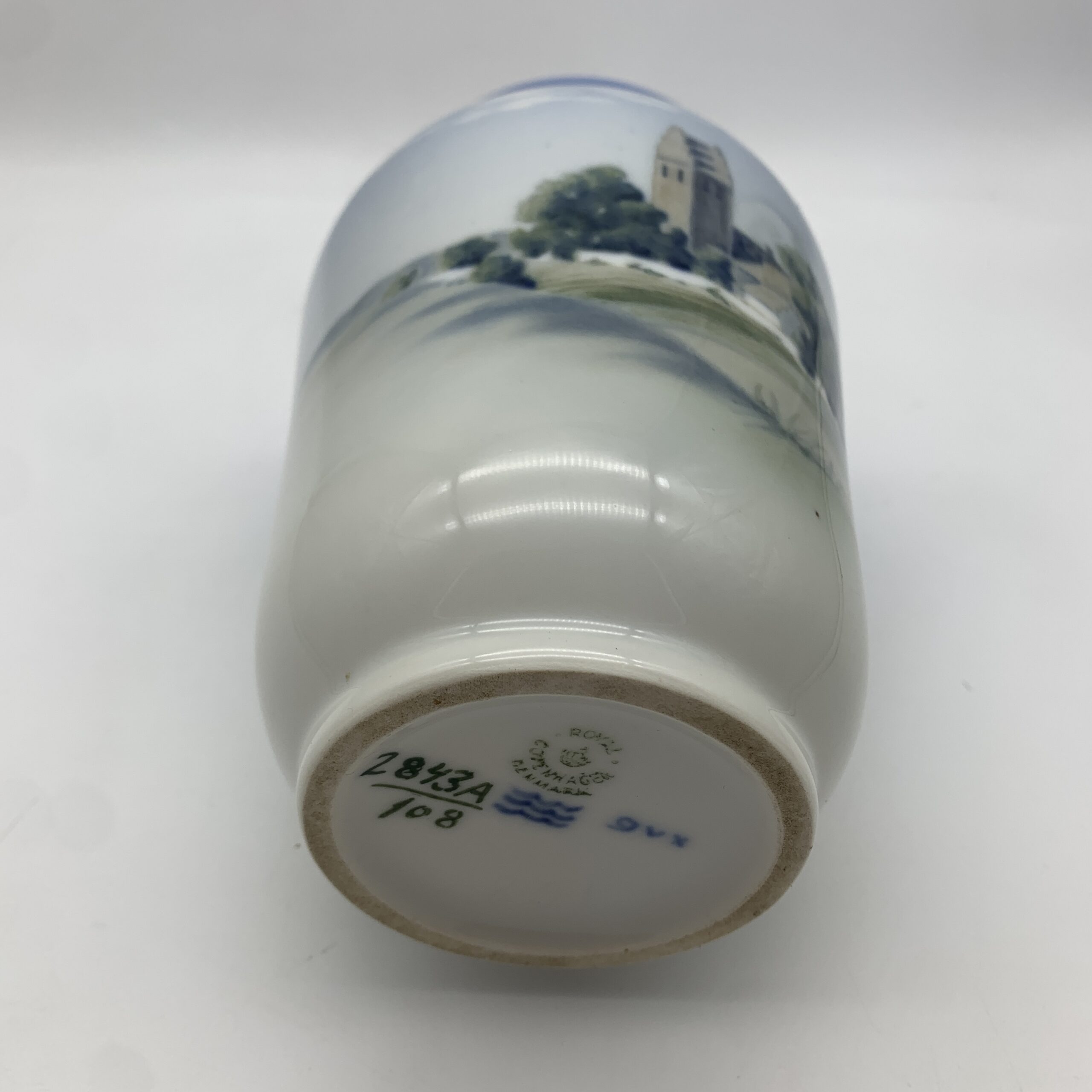 Royal Copenhagen ‘Village Church’ Vase - Image 4