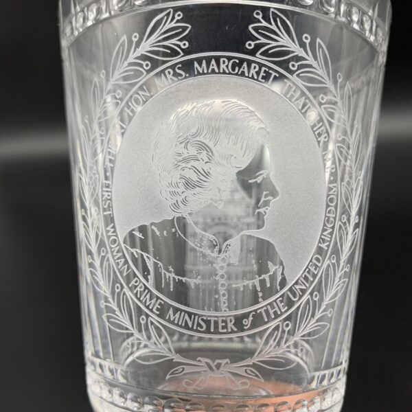 Superb Quality ‘Margaret Thatcher’ Crystal Goblet (Ltd Edition)