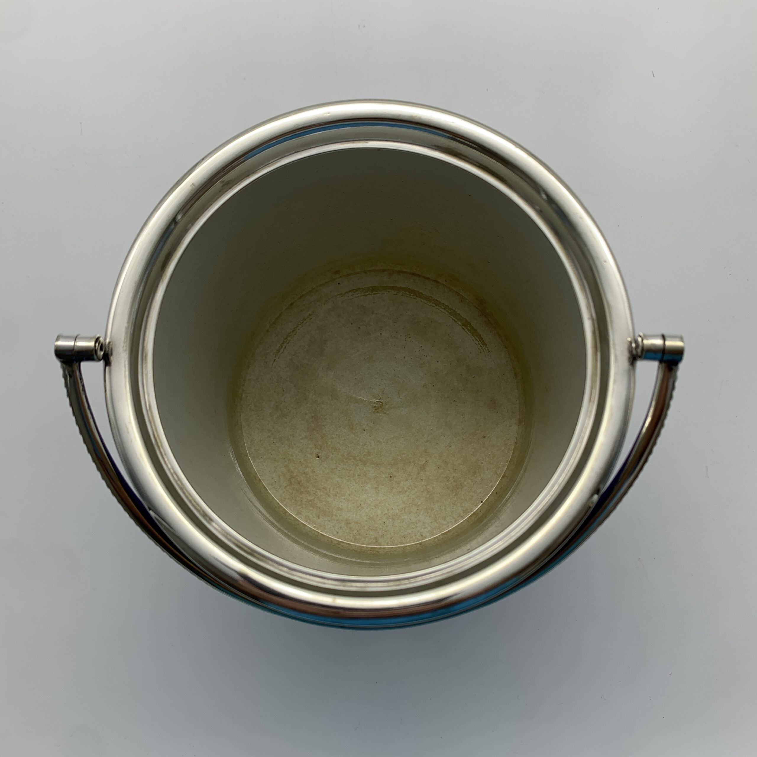 Antique Blue Wedgwood Jasperware Biscuit Barrel - Image 8