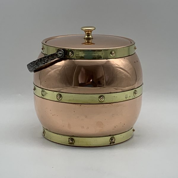 1940/50’s English Copper & Brass Ice Bucket
